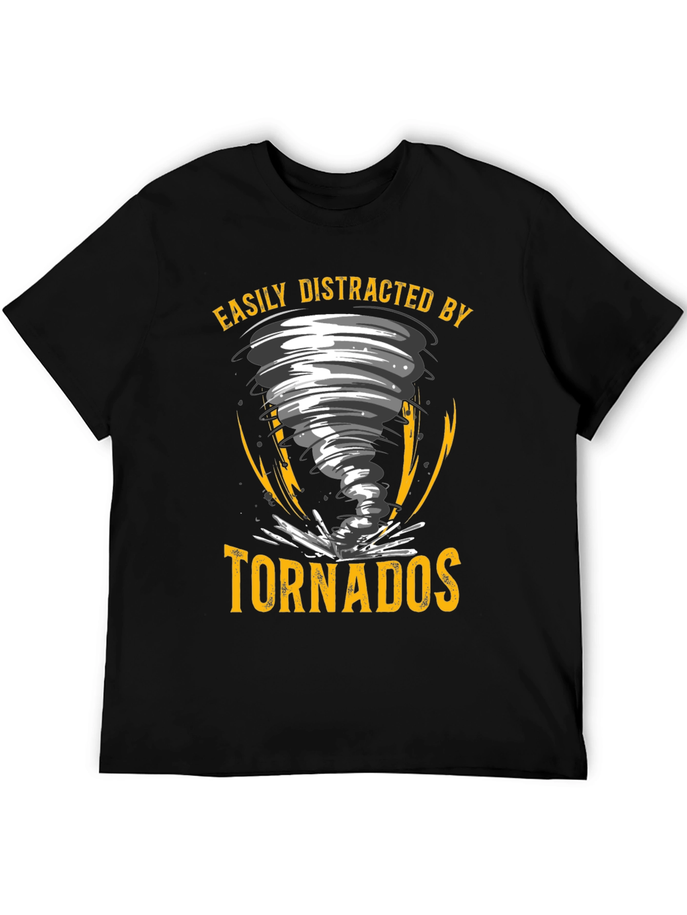 Easily Distracted by Tornados Graphic T-Shirt