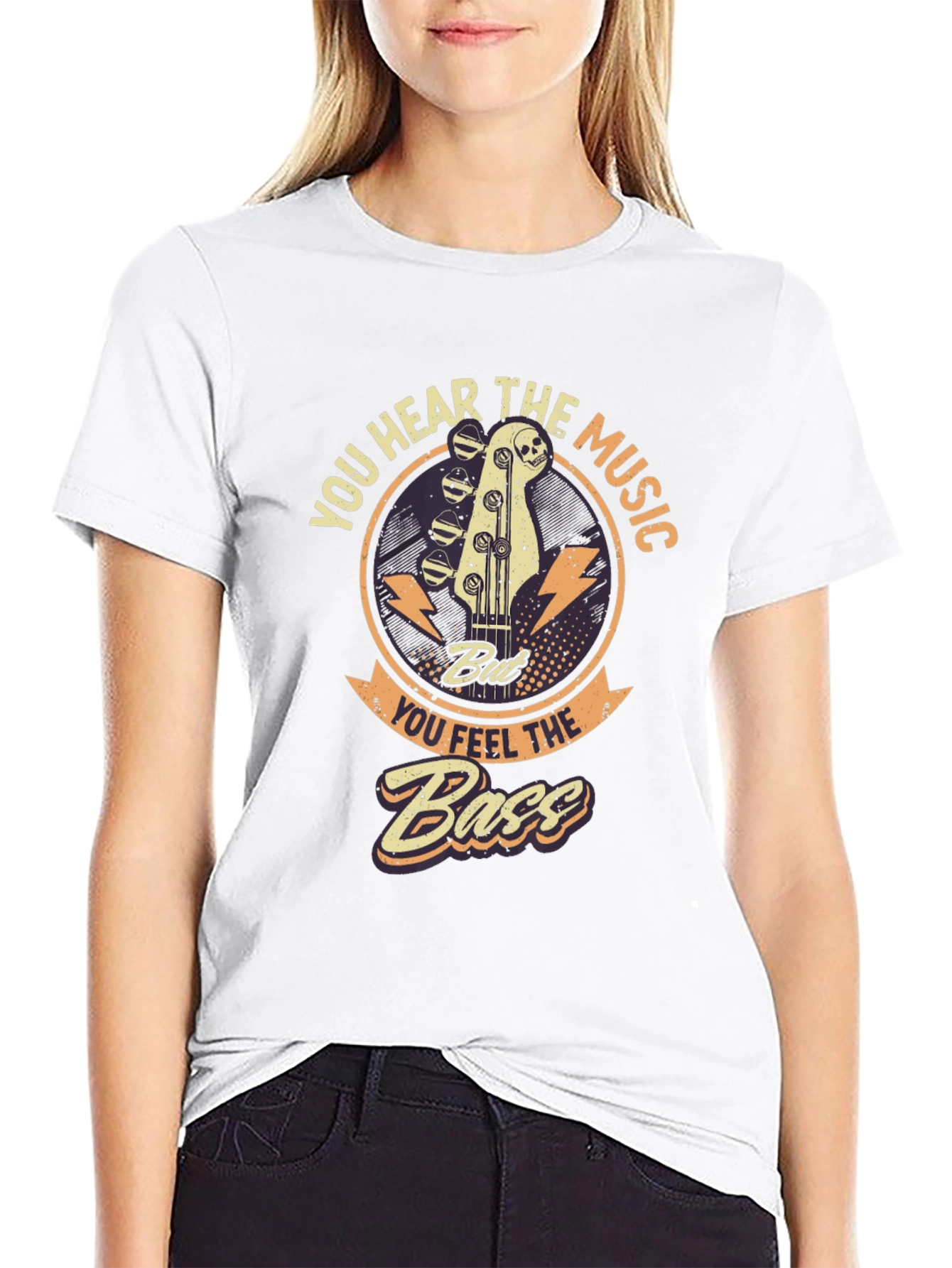 Music Lover Bass Guitar T-Shirt