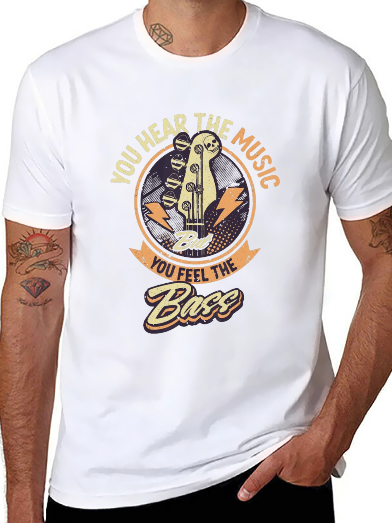 Music Lover Bass Guitar T-Shirt