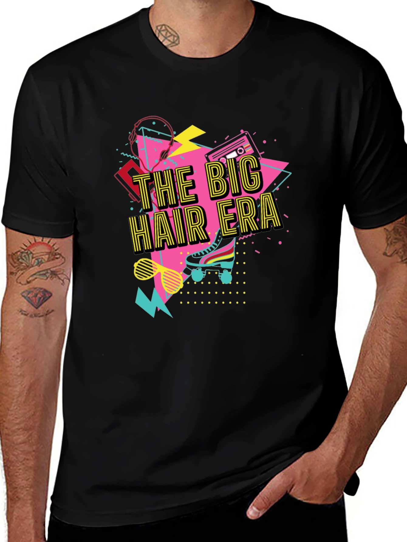 Retro 80s Style Graphic Tee