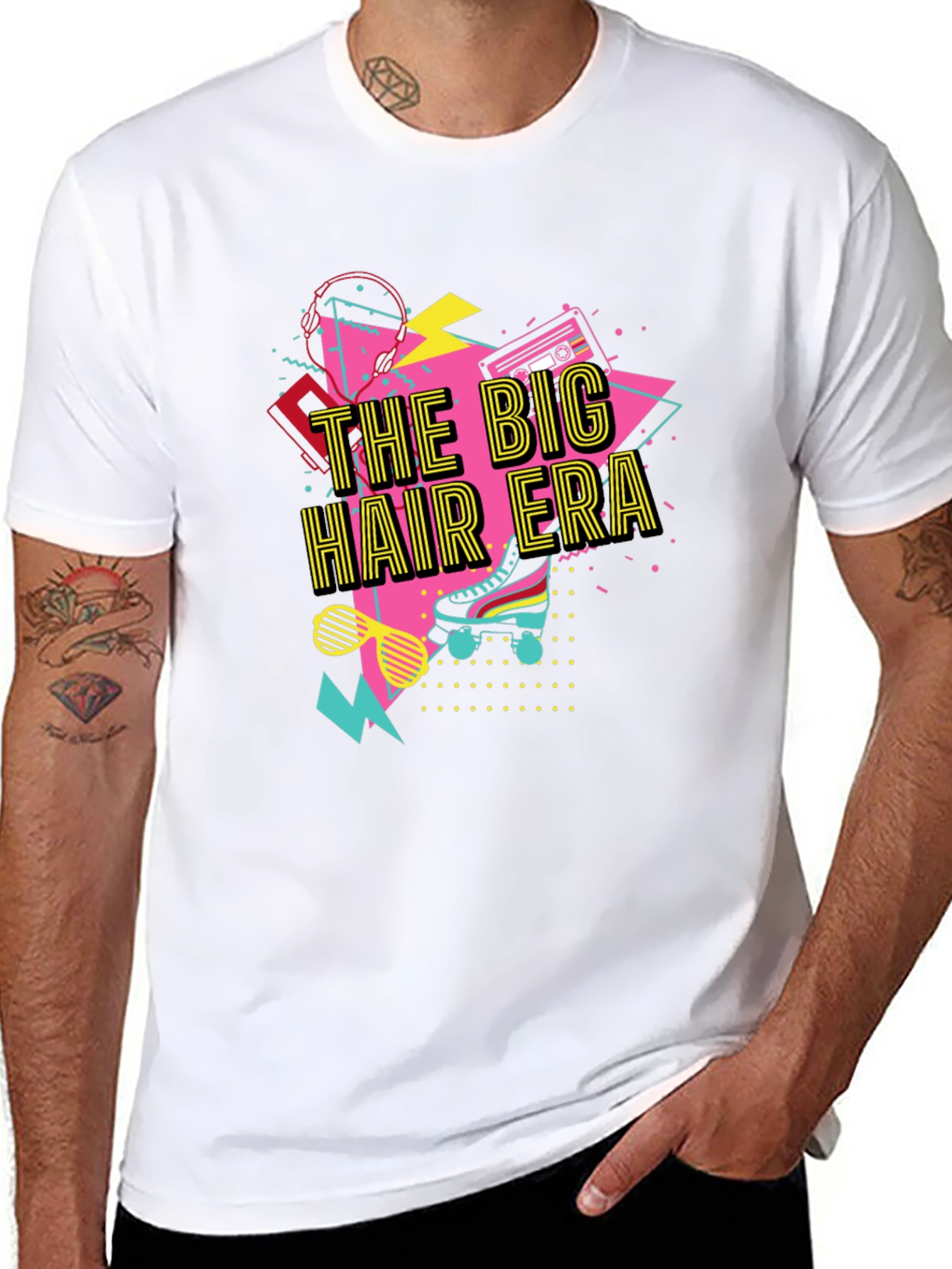 Retro 80s Style Graphic Tee
