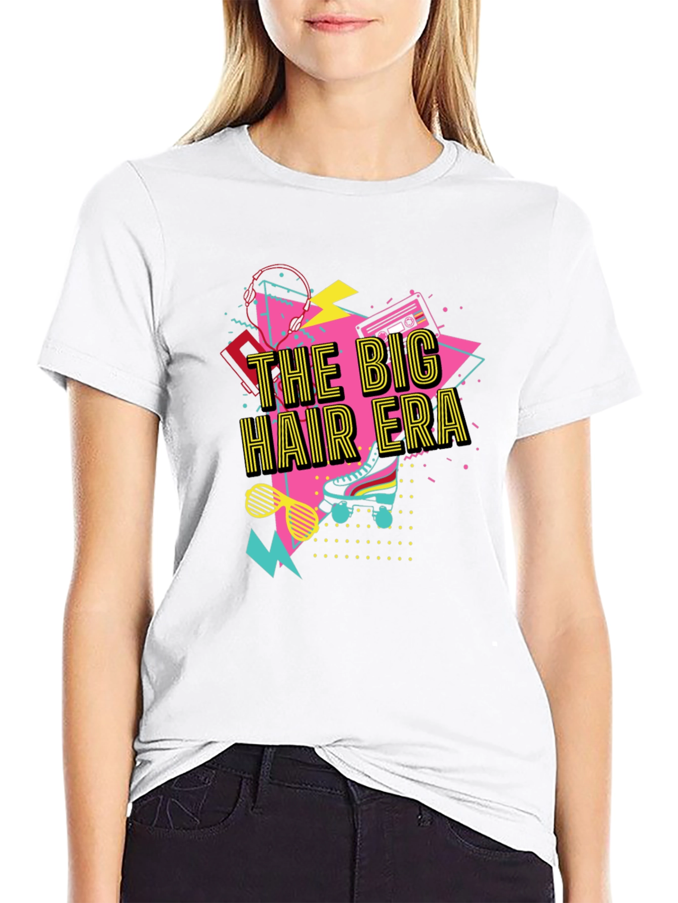 Retro 80s Style Graphic Tee