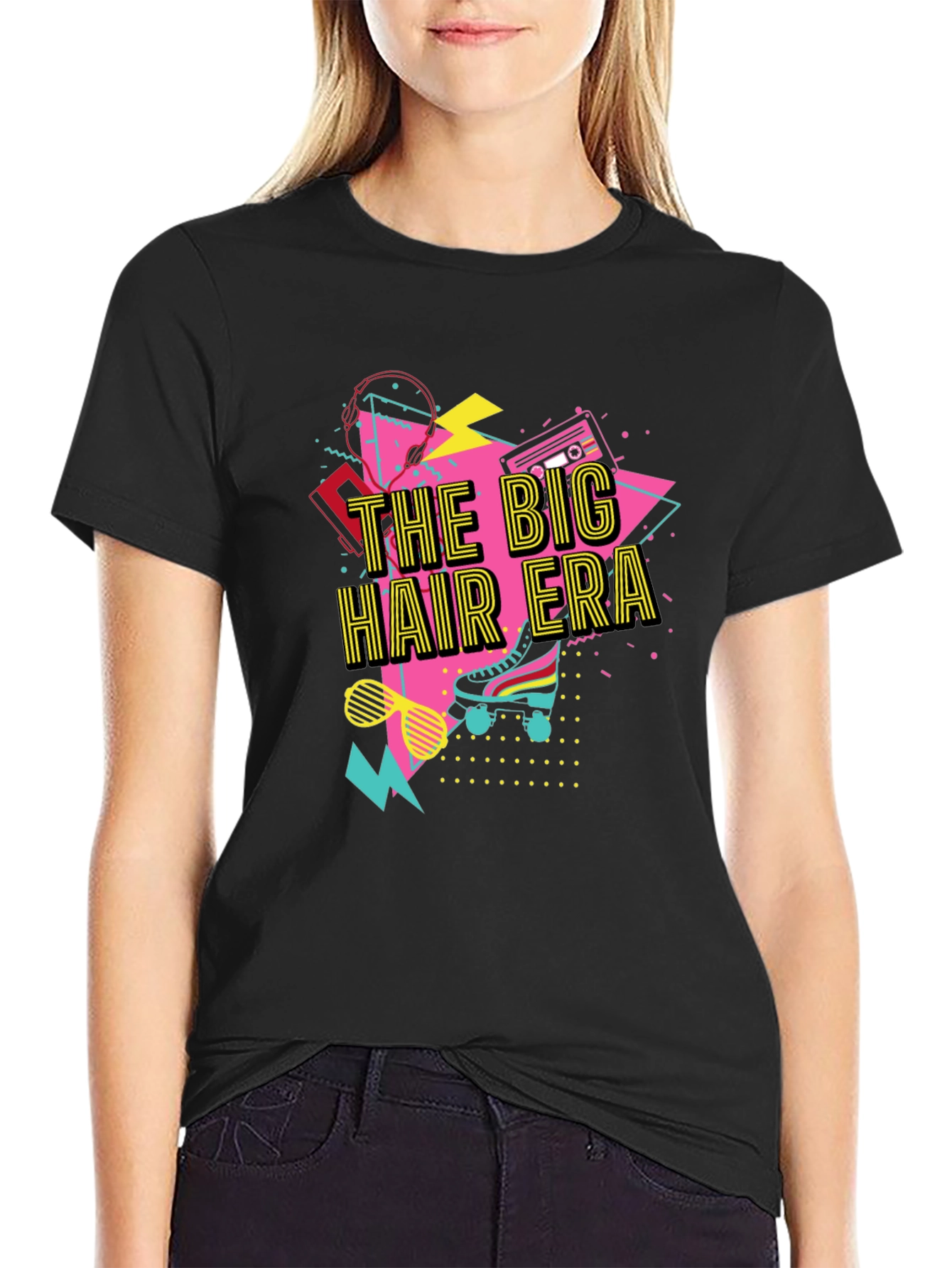 Retro 80s Style Graphic Tee