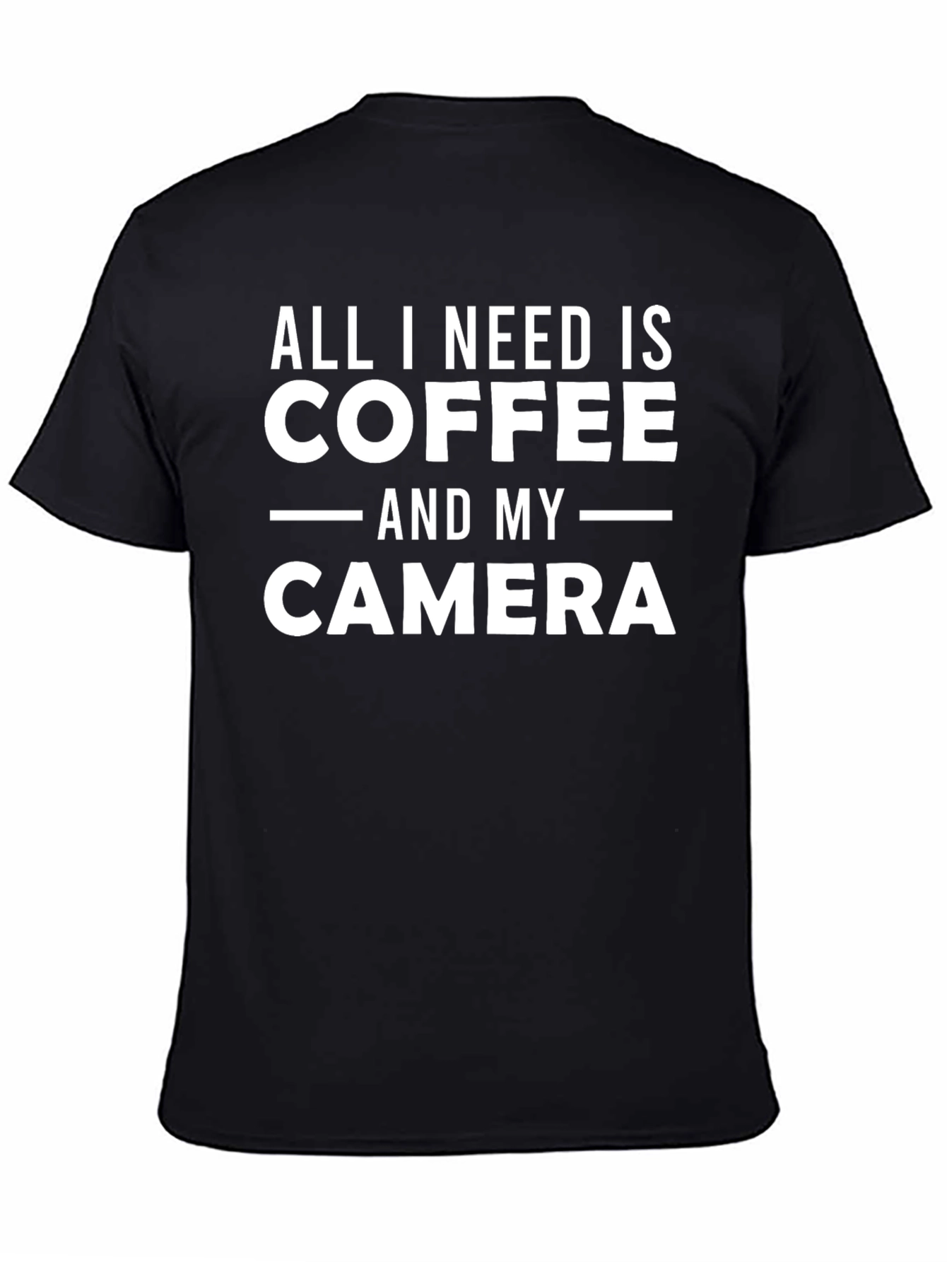 Coffee & Camera Graphic T-Shirt