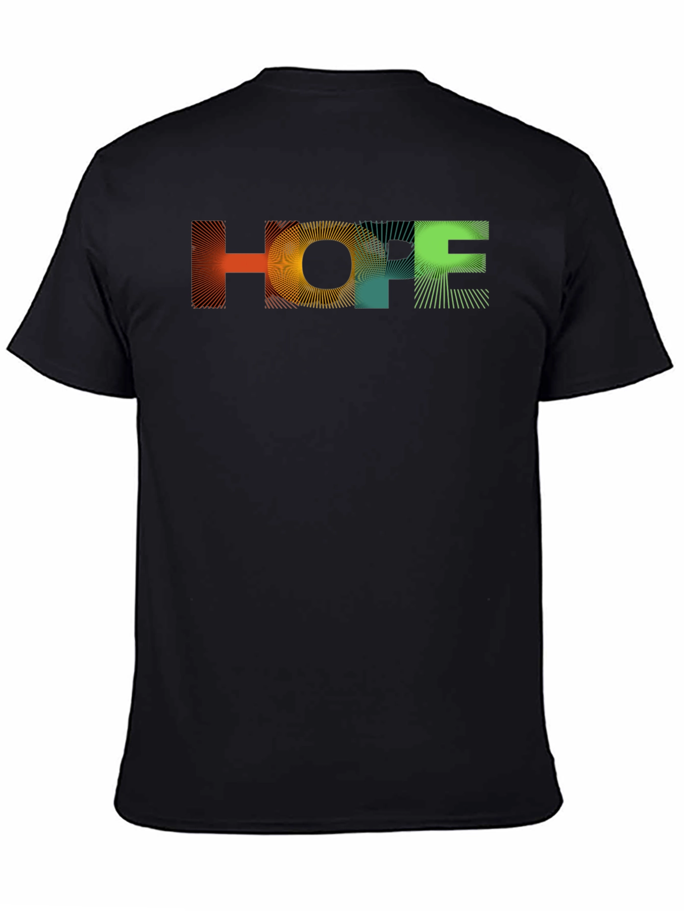HOPE Graphic Print Black T-Shirt
