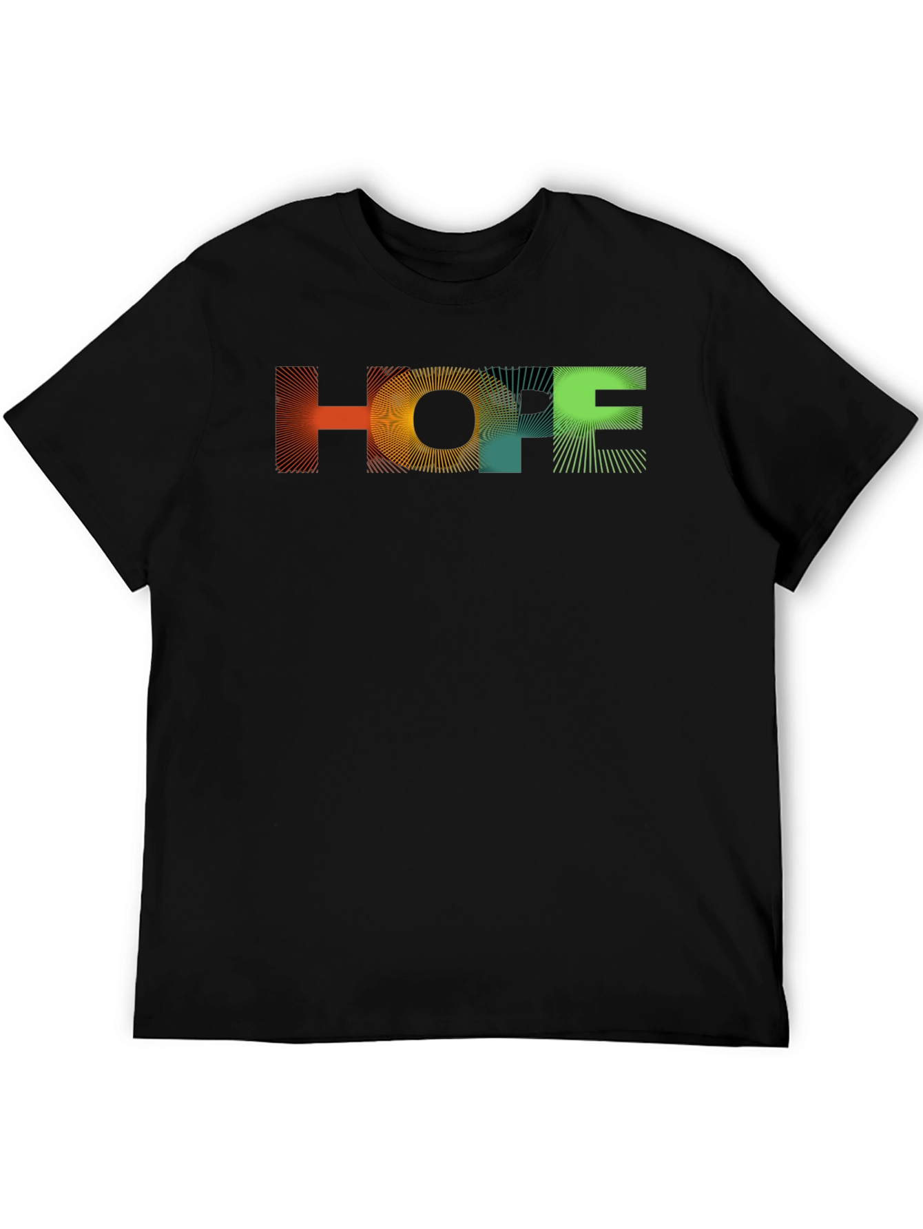 HOPE Graphic Print Black T-Shirt