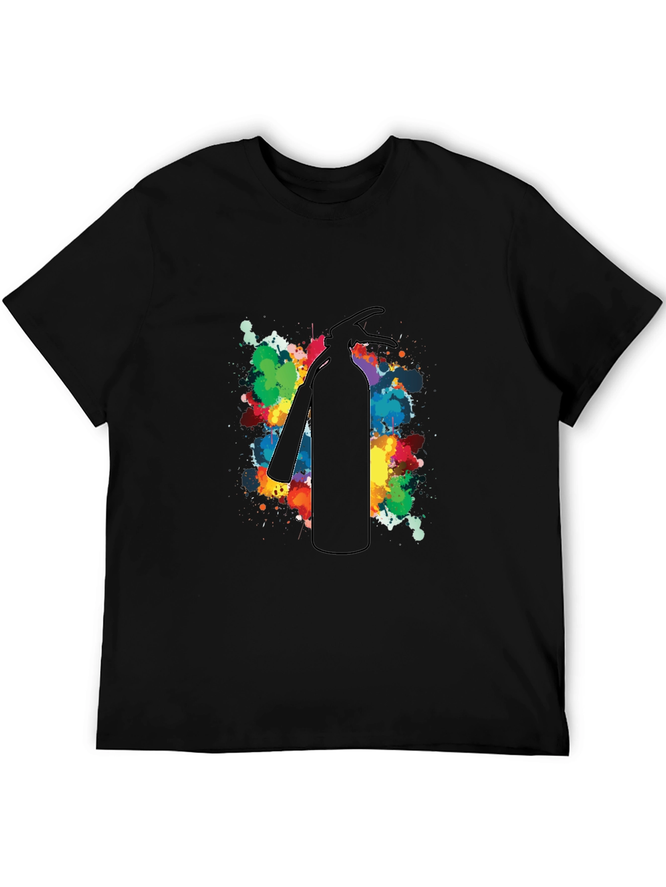 Fire Extinguisher Splash Art T-Shirt