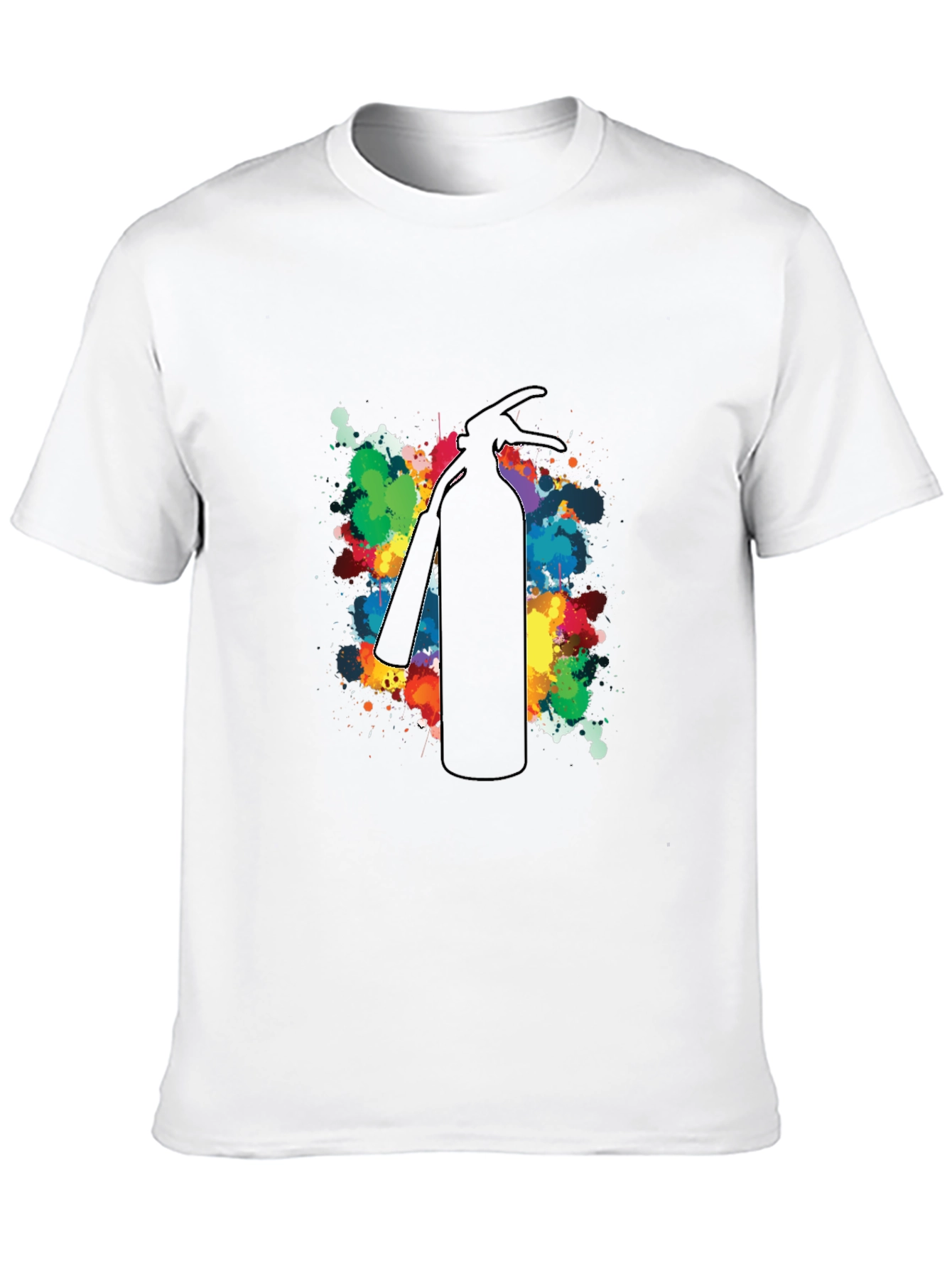 Fire Extinguisher Splash Art T-Shirt