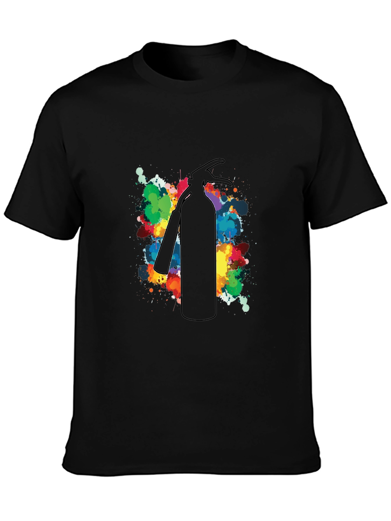Fire Extinguisher Splash Art T-Shirt