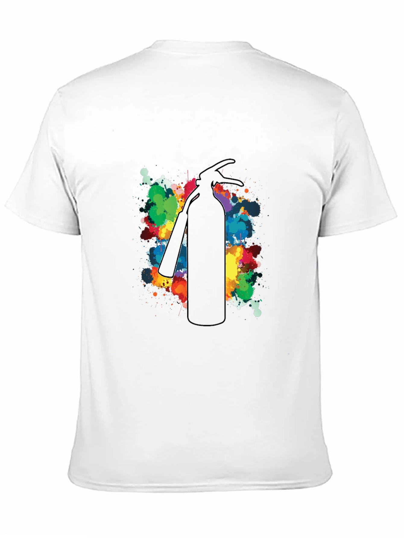 Fire Extinguisher Splash Art T-Shirt