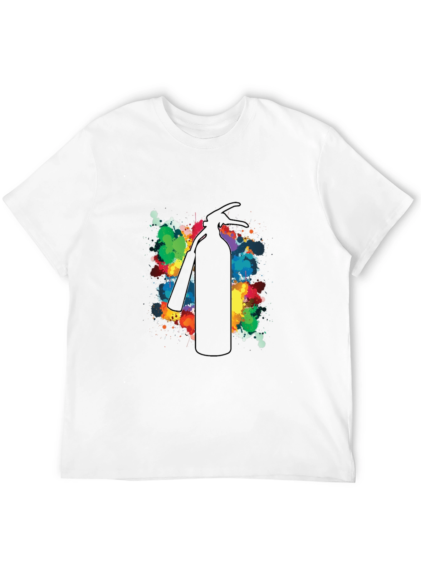 Fire Extinguisher Splash Art T-Shirt