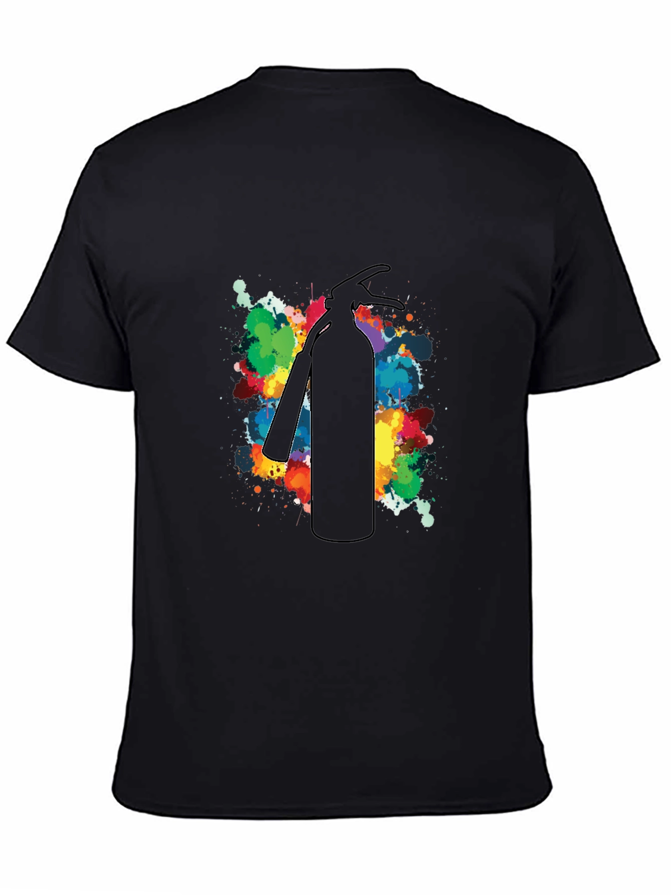 Fire Extinguisher Splash Art T-Shirt