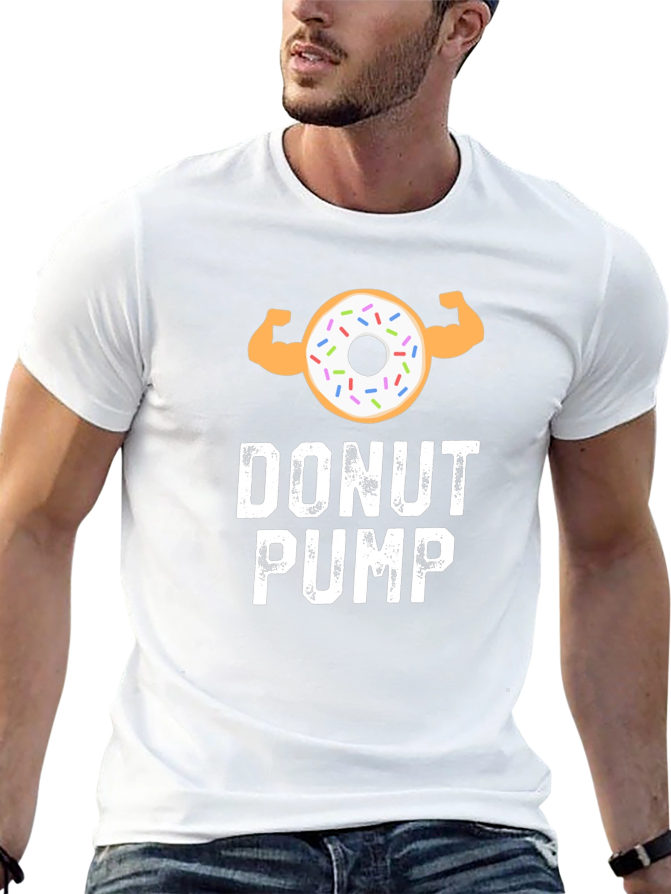 Donut Pump Graphic T-Shirt