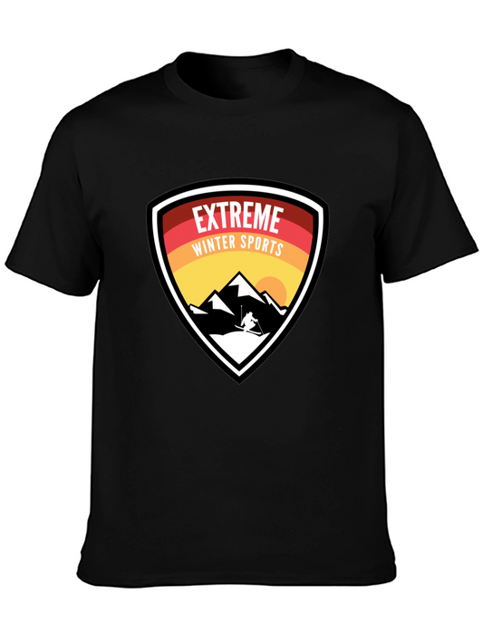 Extreme Winter Sports Graphic Tee