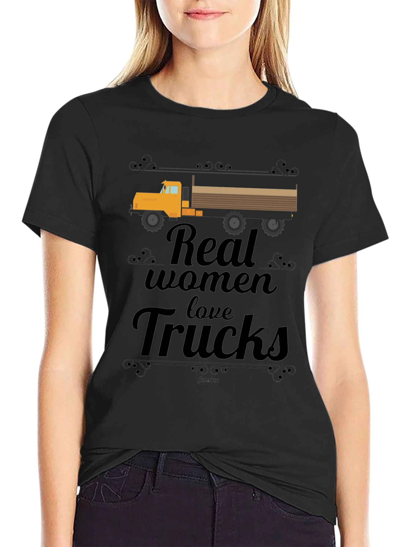 Real Women Love Trucks T-Shirt