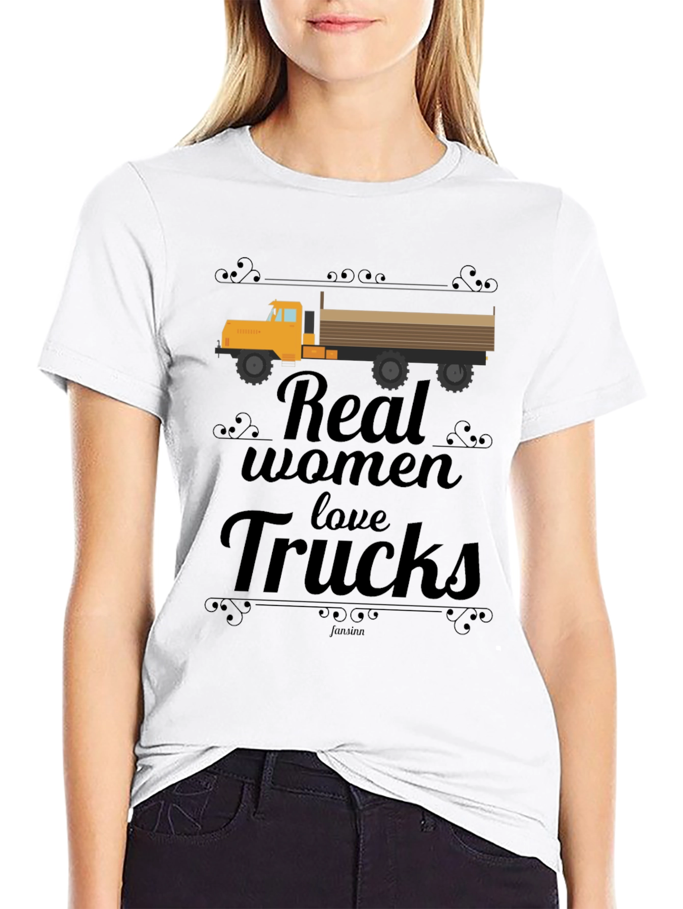 Real Women Love Trucks T-Shirt