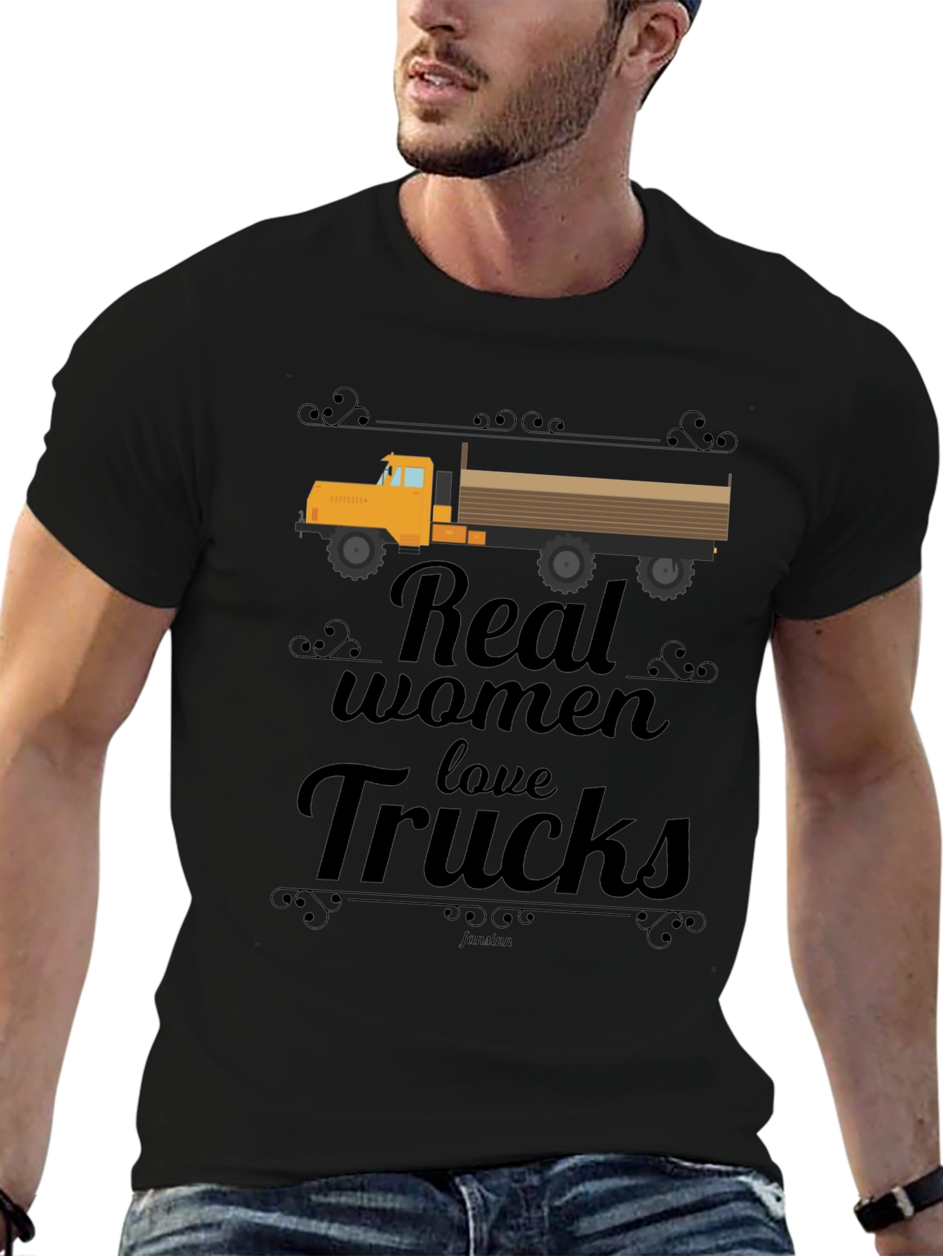 Real Women Love Trucks T-Shirt