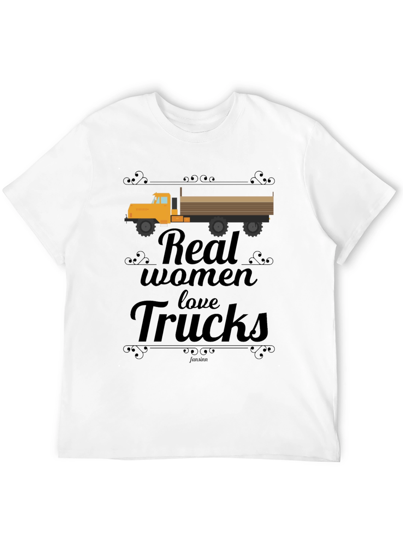 Real Women Love Trucks T-Shirt