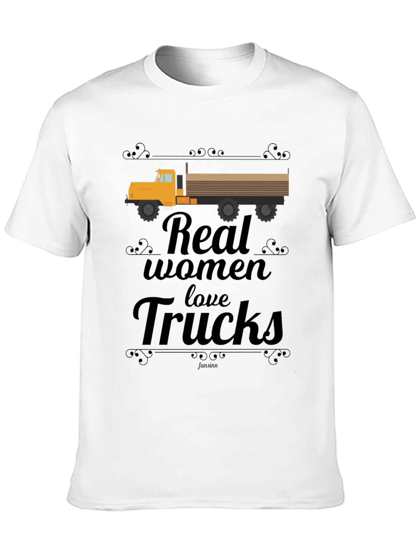 Real Women Love Trucks T-Shirt