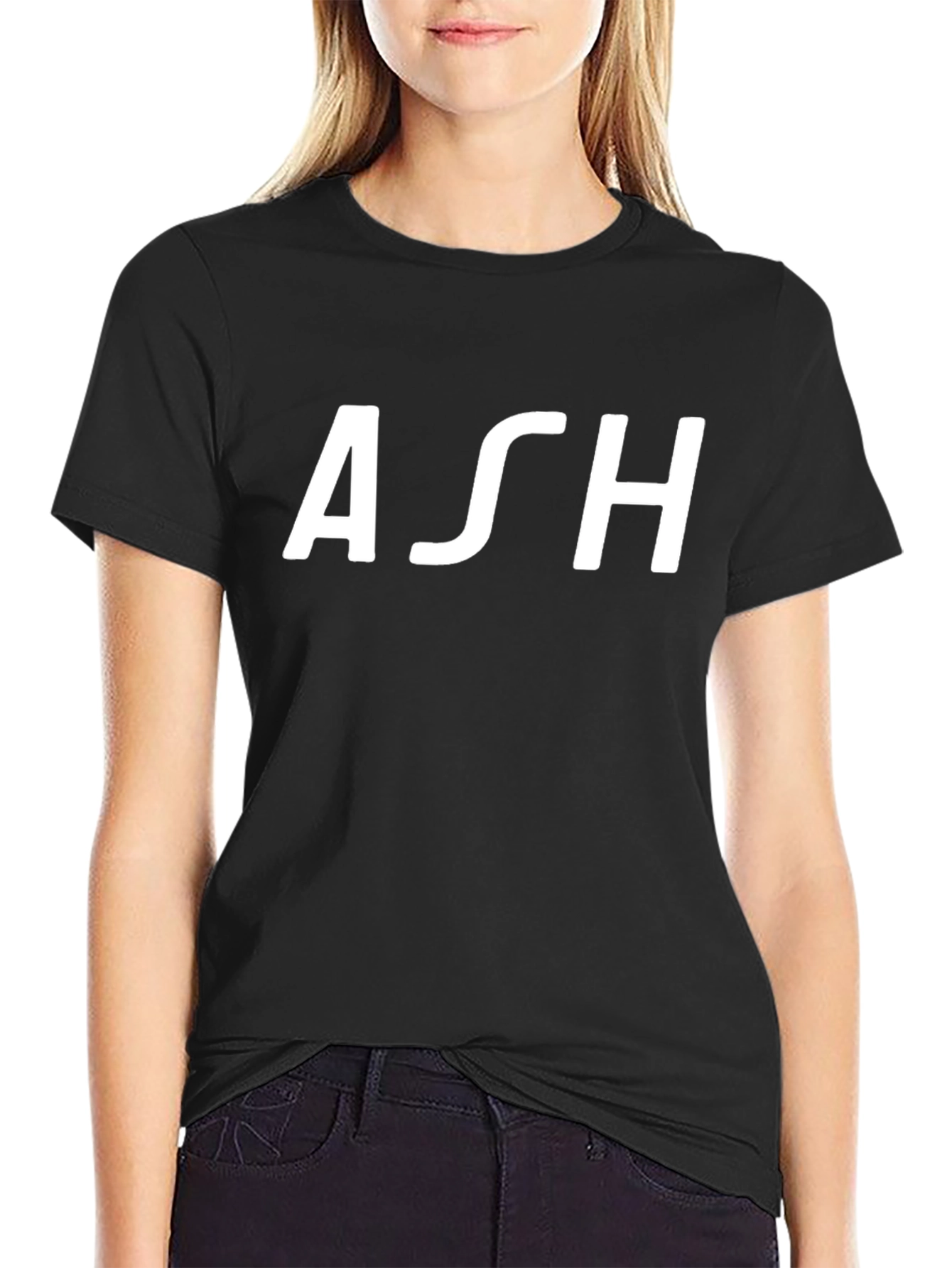 ASH Bold Text Graphic T-Shirt