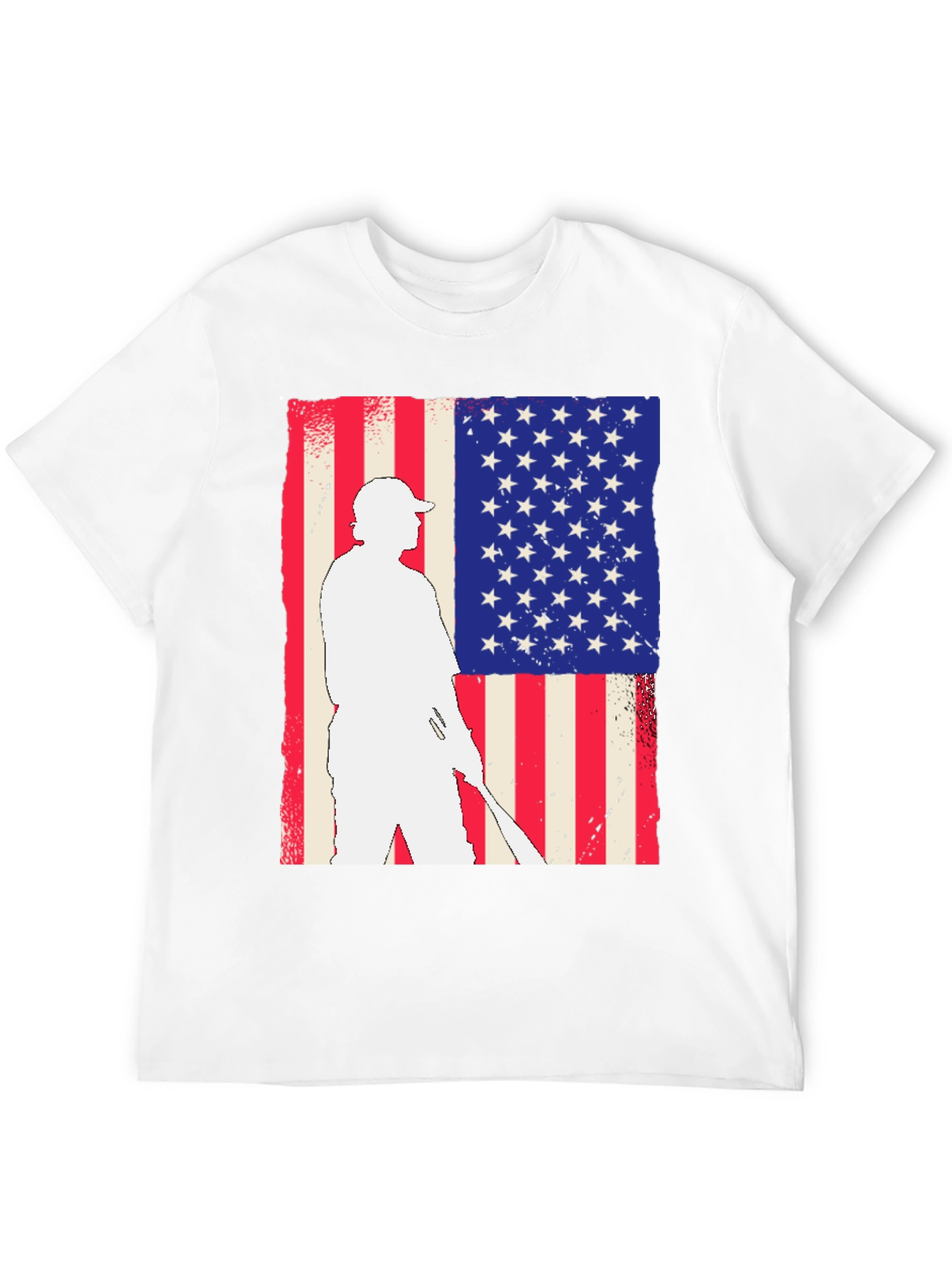 American Golfer Flag Graphic Tee