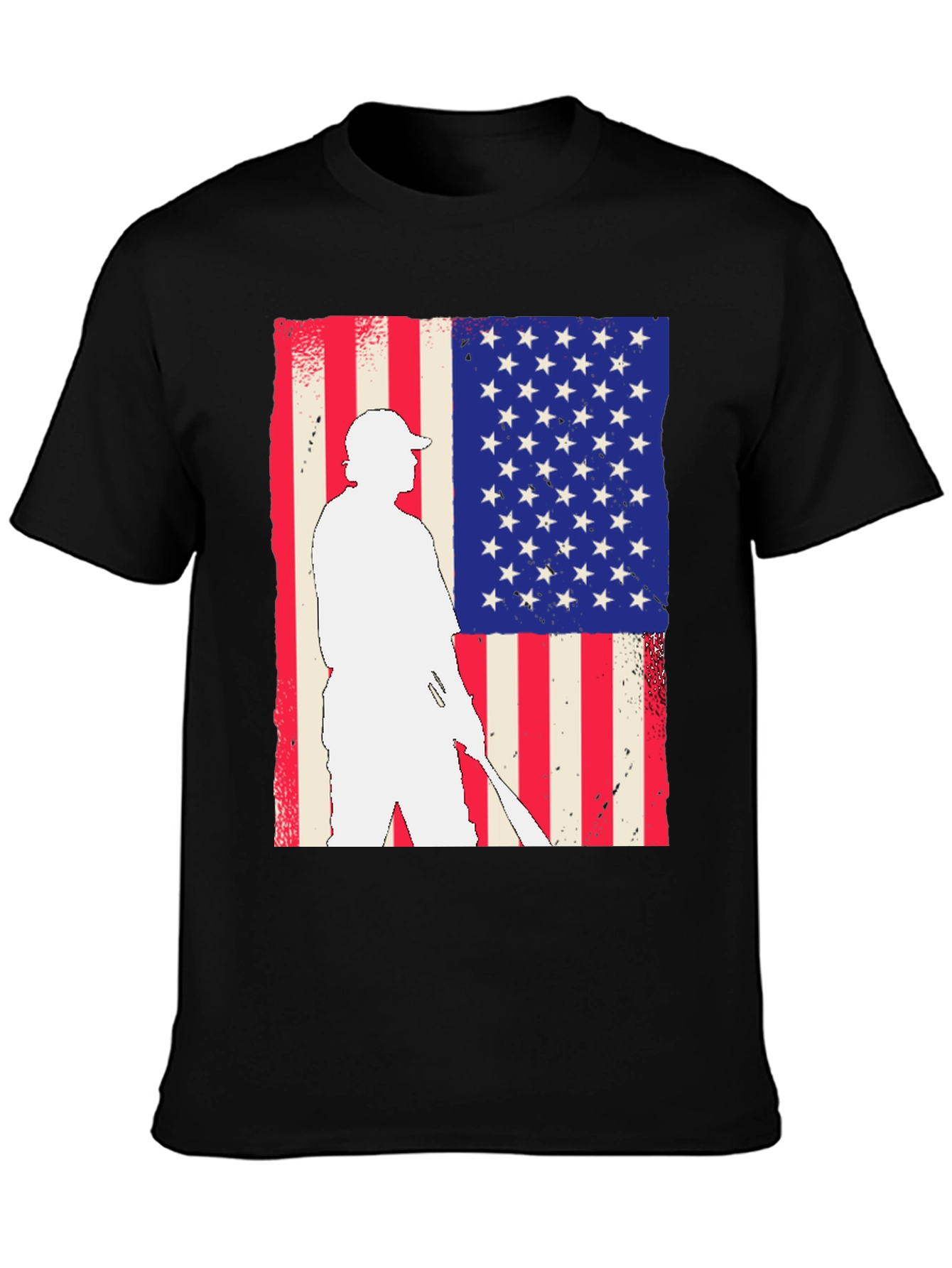 American Golfer Flag Graphic Tee