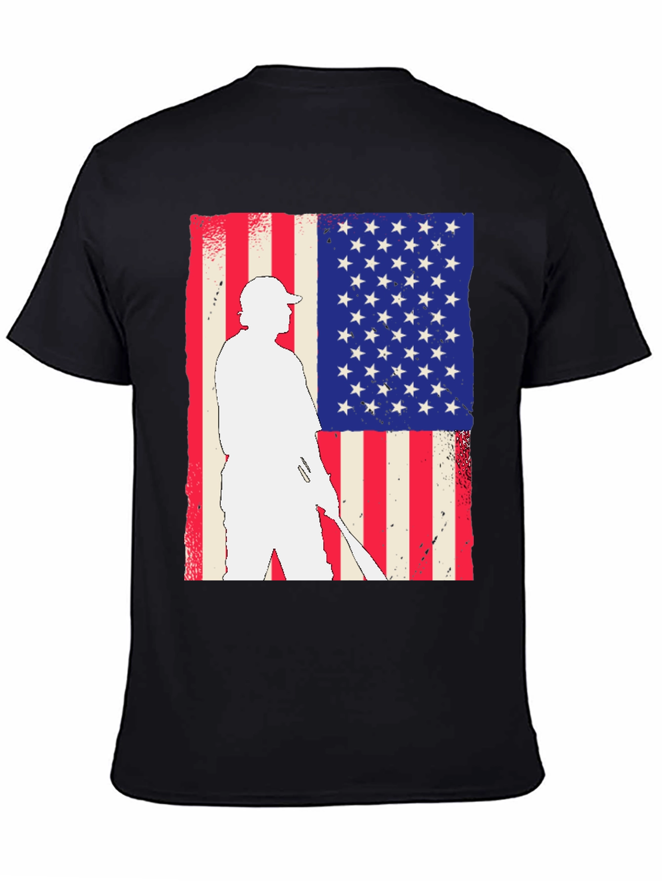 American Golfer Flag Graphic Tee