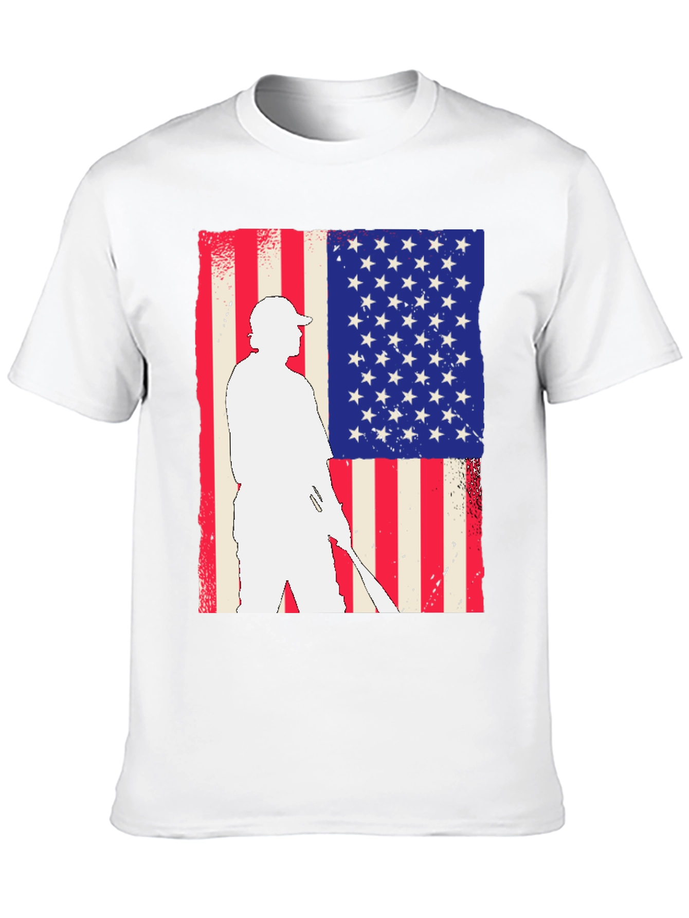 American Golfer Flag Graphic Tee