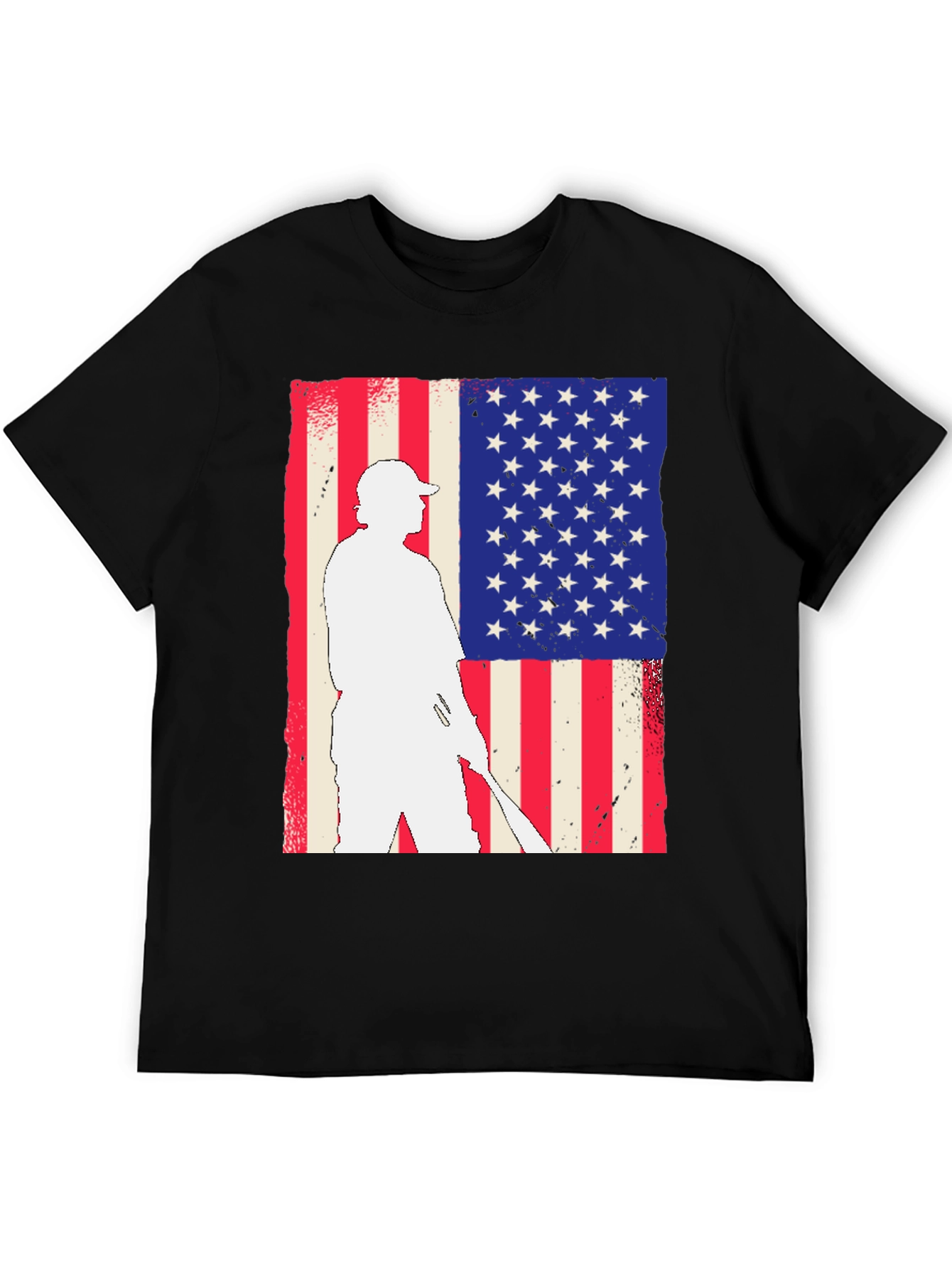 American Golfer Flag Graphic Tee