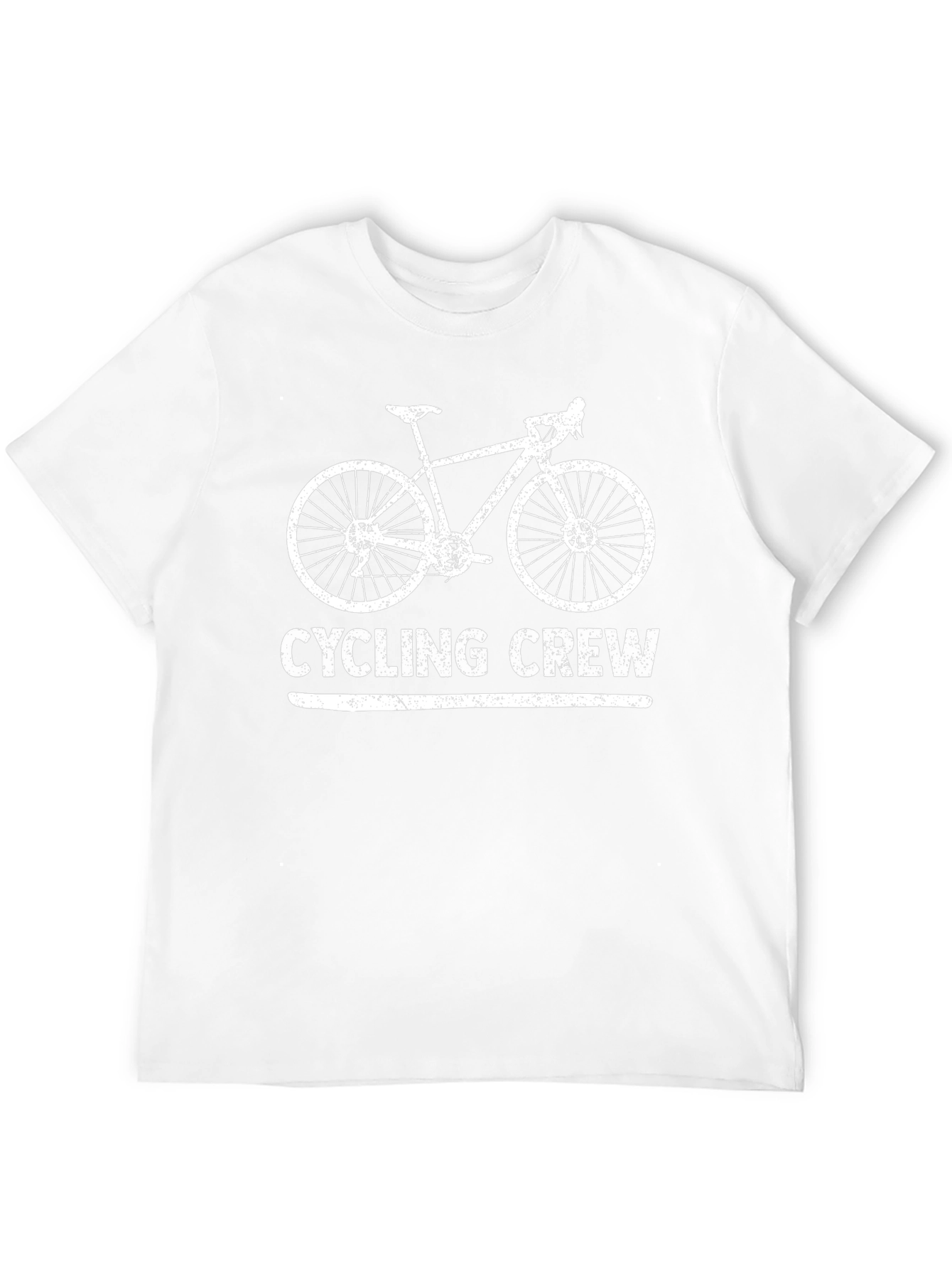 Cycling Crew Black Graphic T-Shirt