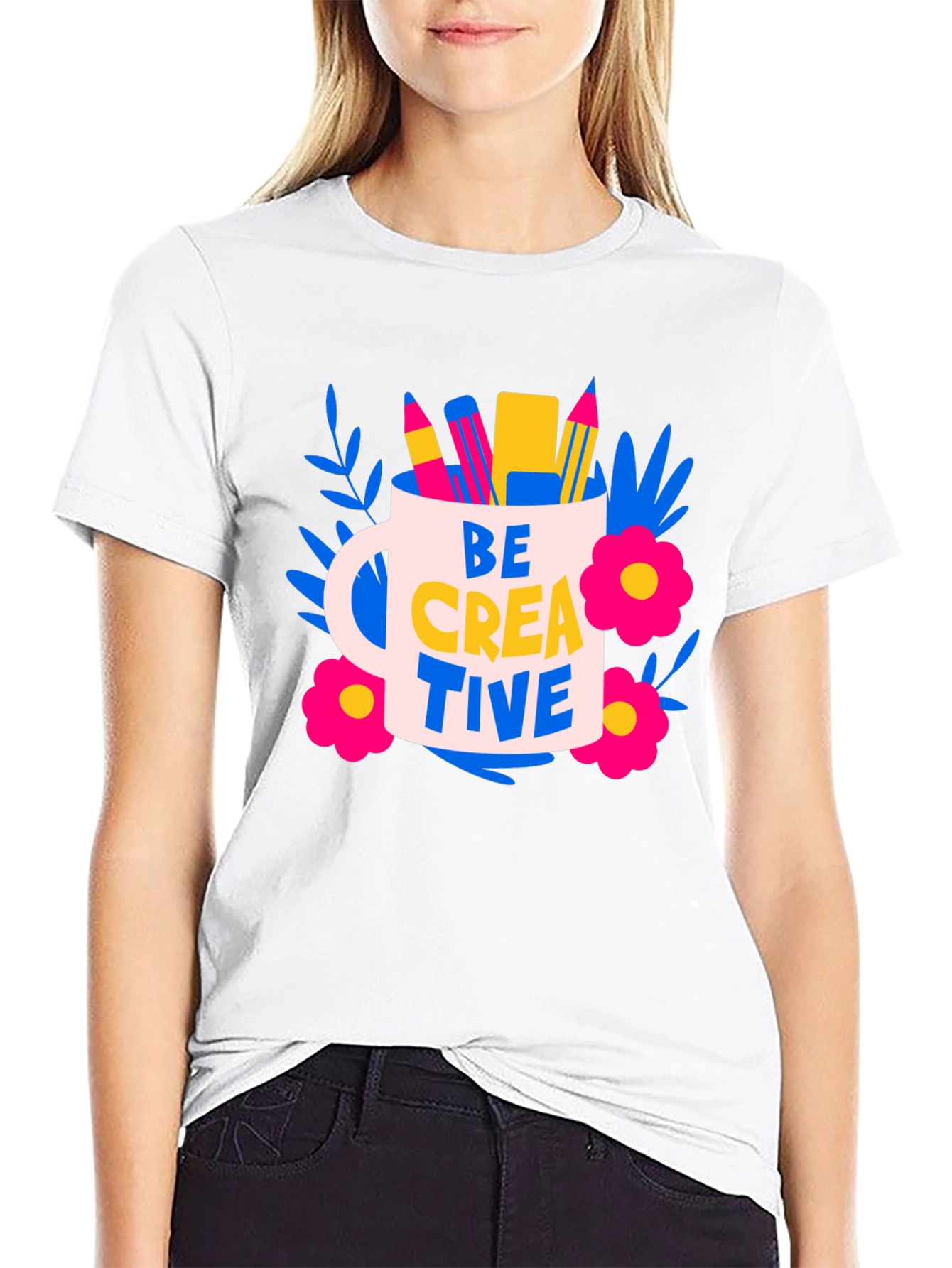 Be Creative T-Shirt - Artistic Design