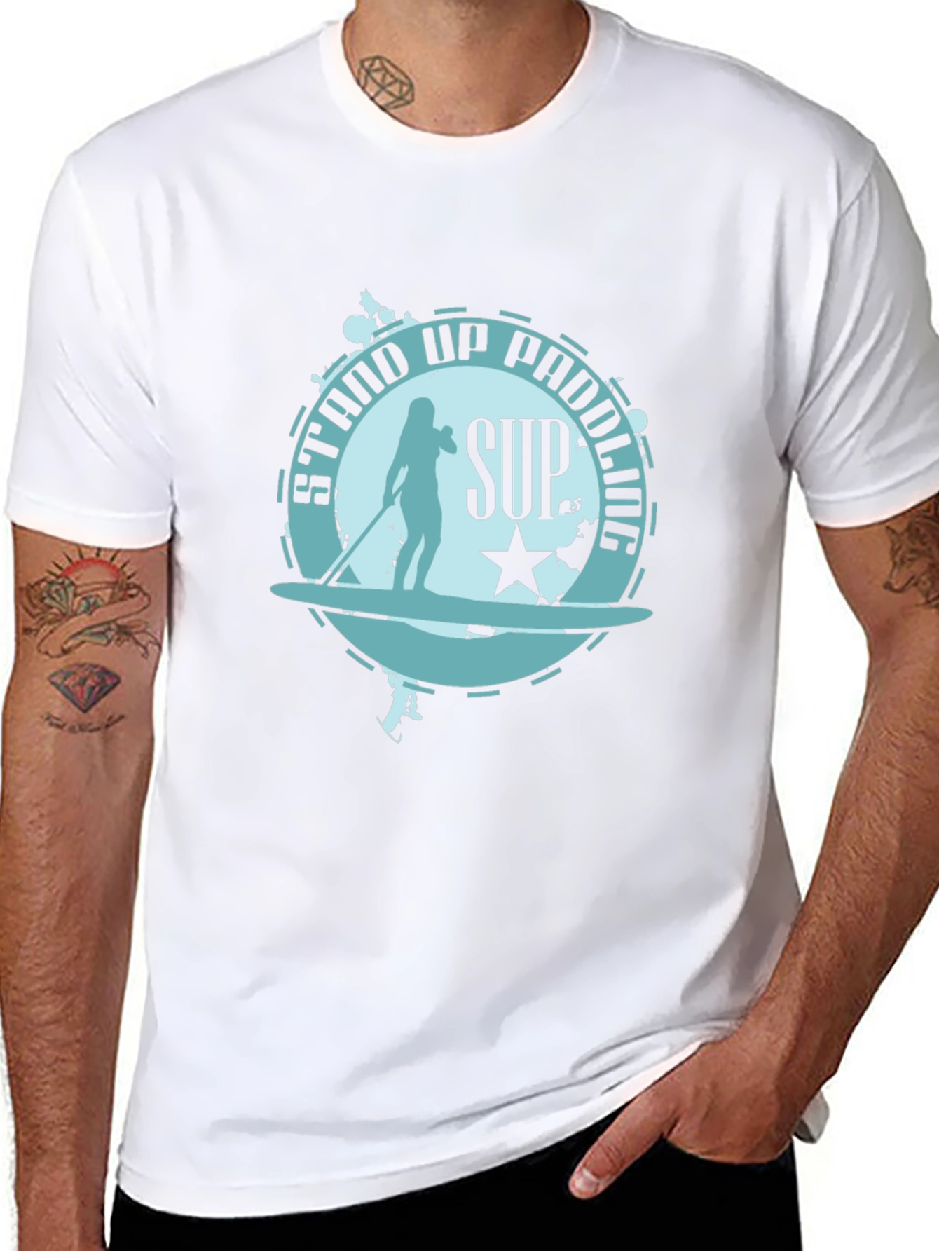 Stand Up Paddling SUP T-Shirt