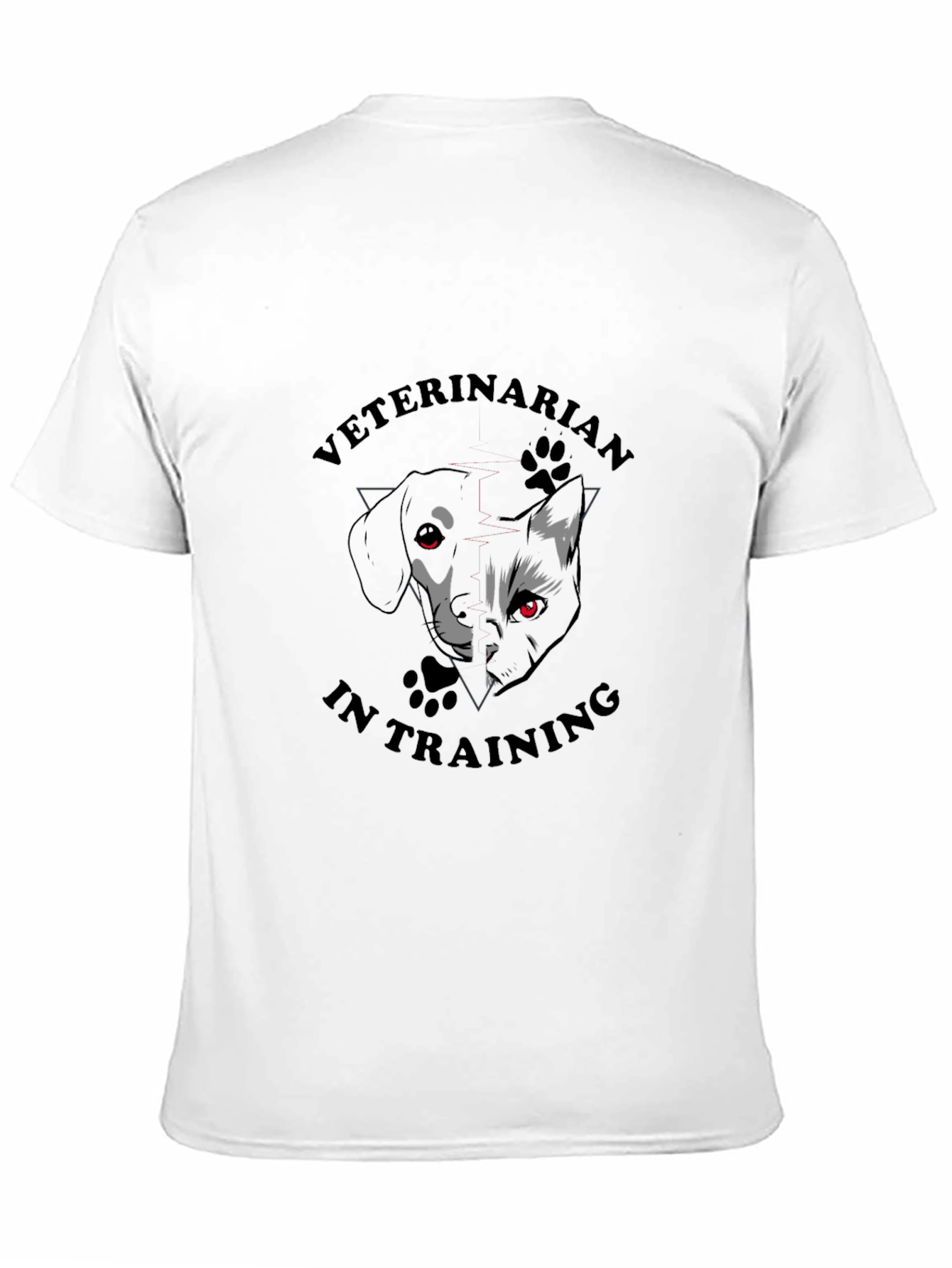 Veterinarian in Training Black T-Shirt
