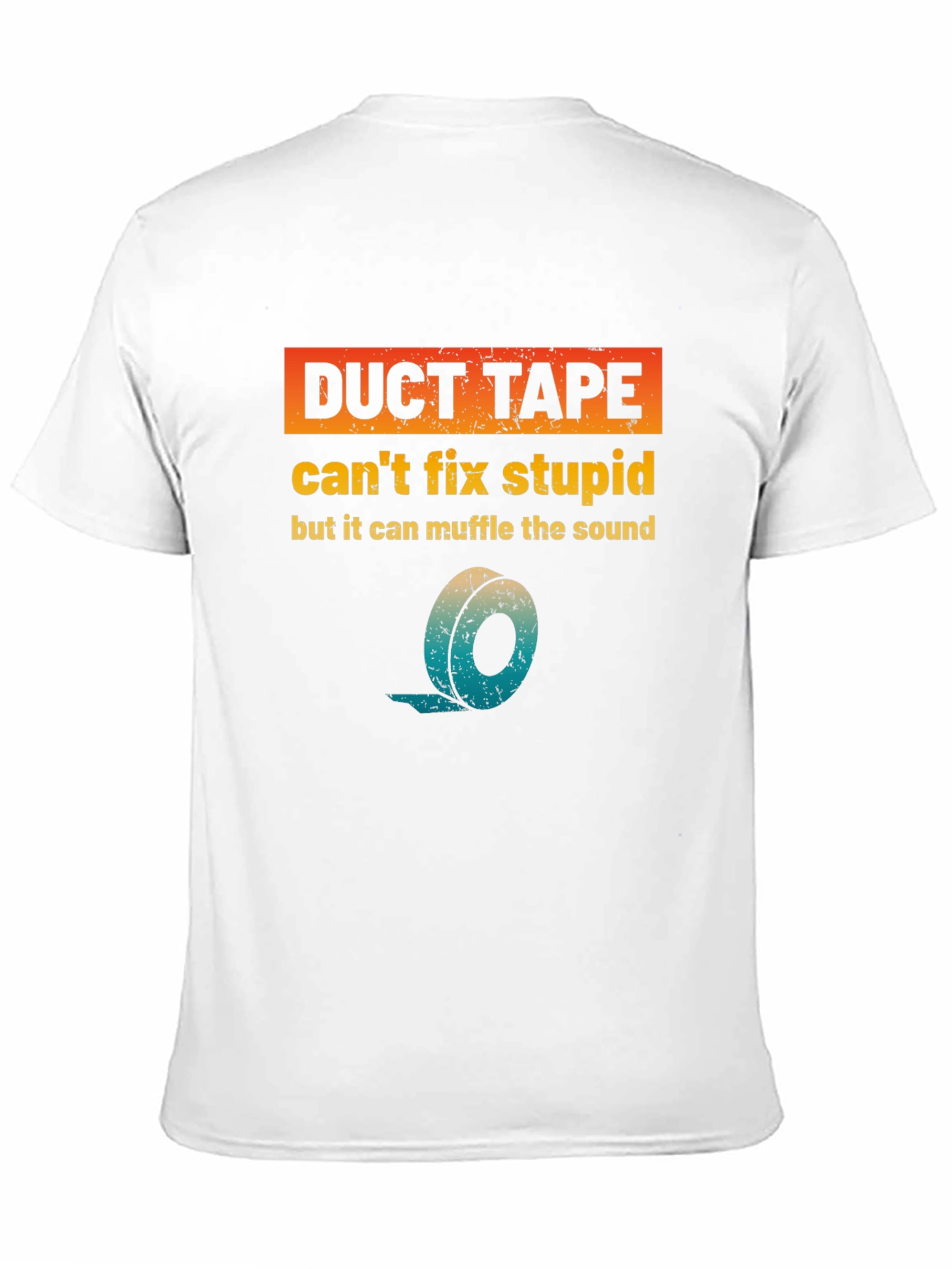 Duct Tape Fixes Stupid T-Shirt