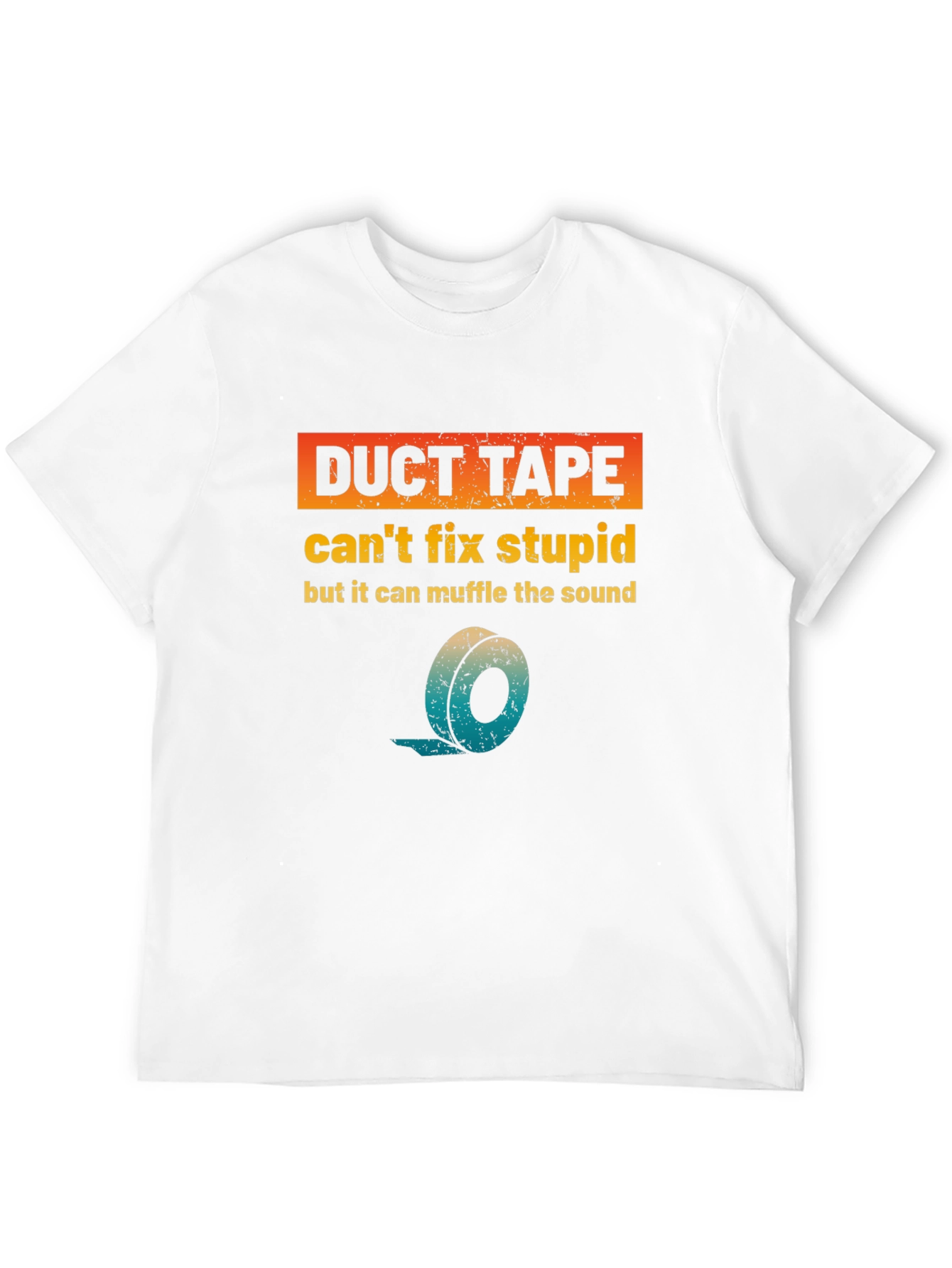 Duct Tape Fixes Stupid T-Shirt
