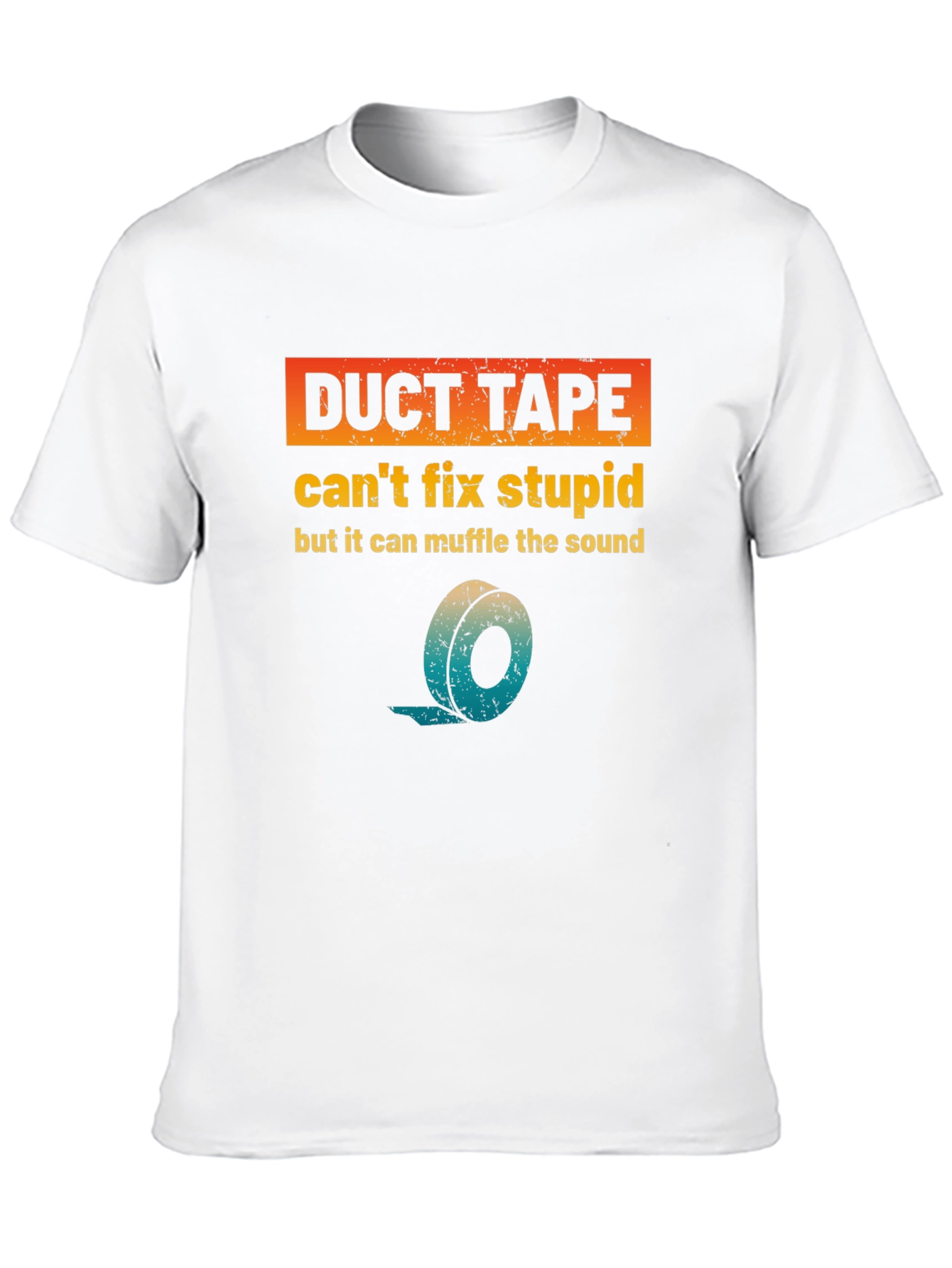 Duct Tape Fixes Stupid T-Shirt