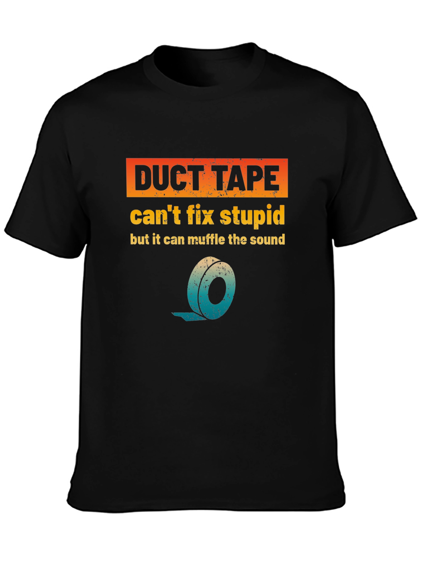 Duct Tape Fixes Stupid T-Shirt