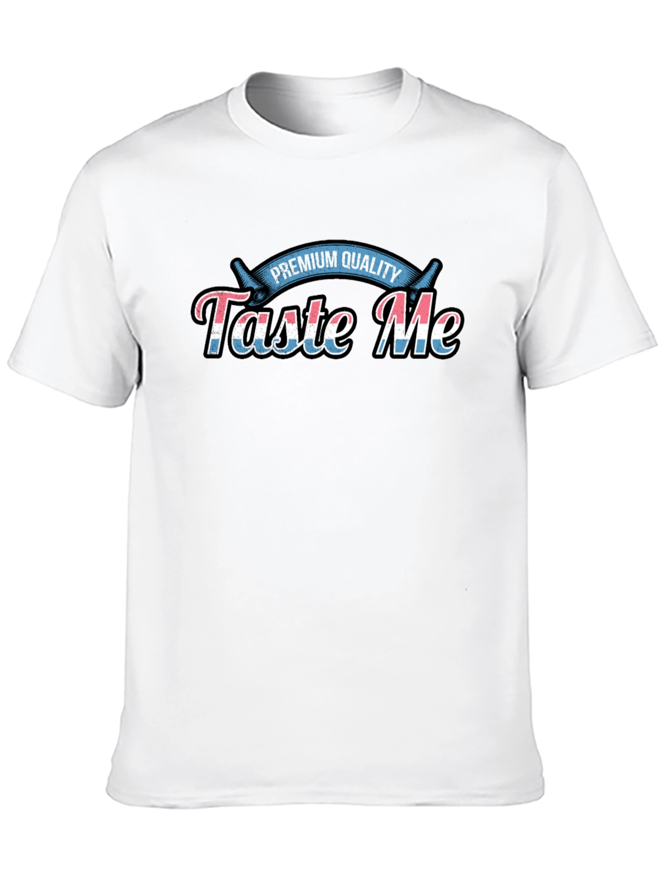 Taste Me Premium Quality Black T-Shirt