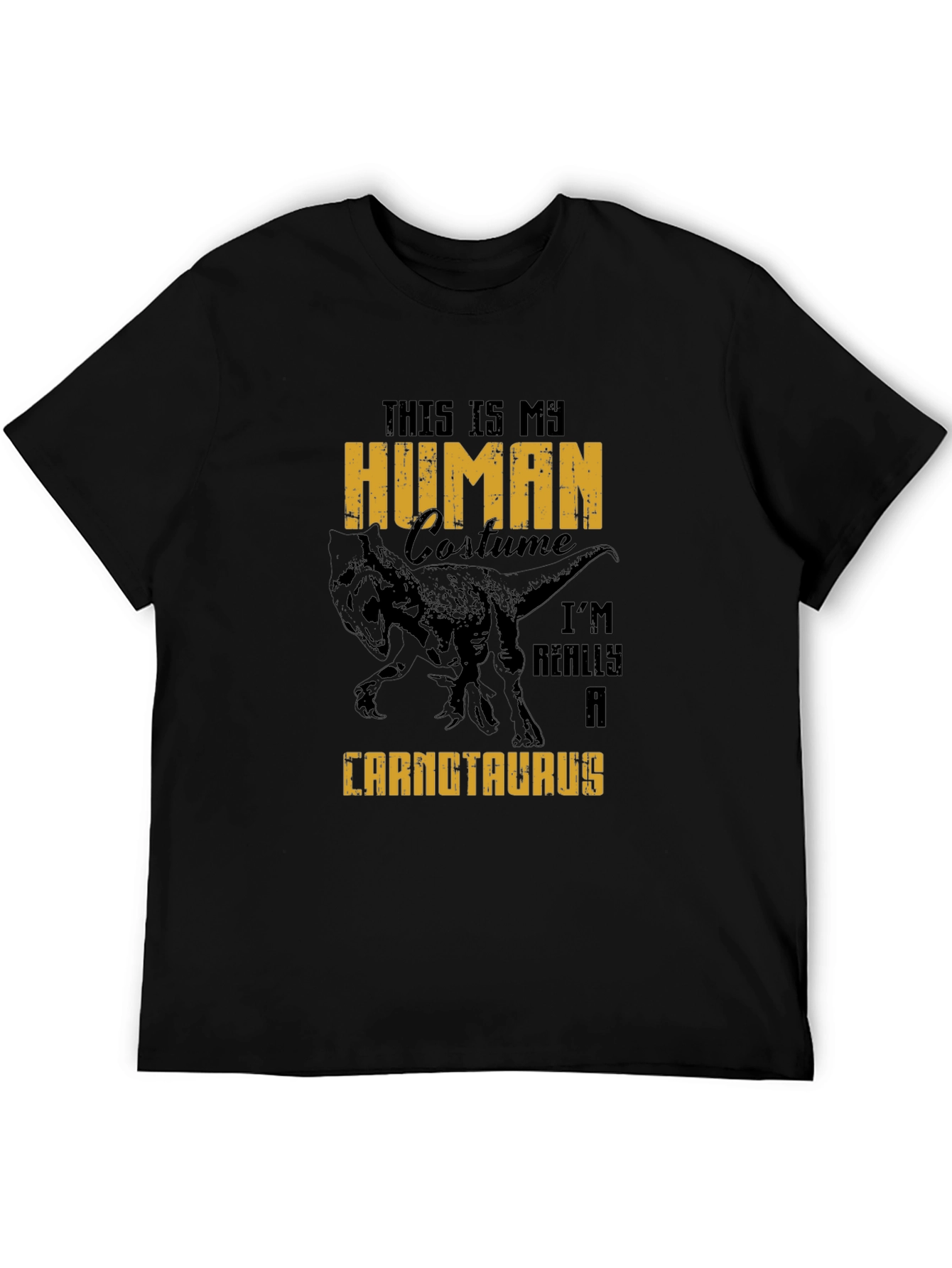 This is My Human Costume Carnotaurus Graphic Tee