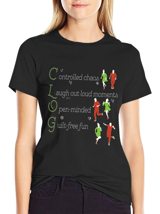 C.L.O.G T-Shirt: Controlled Chaos Fun Tee
