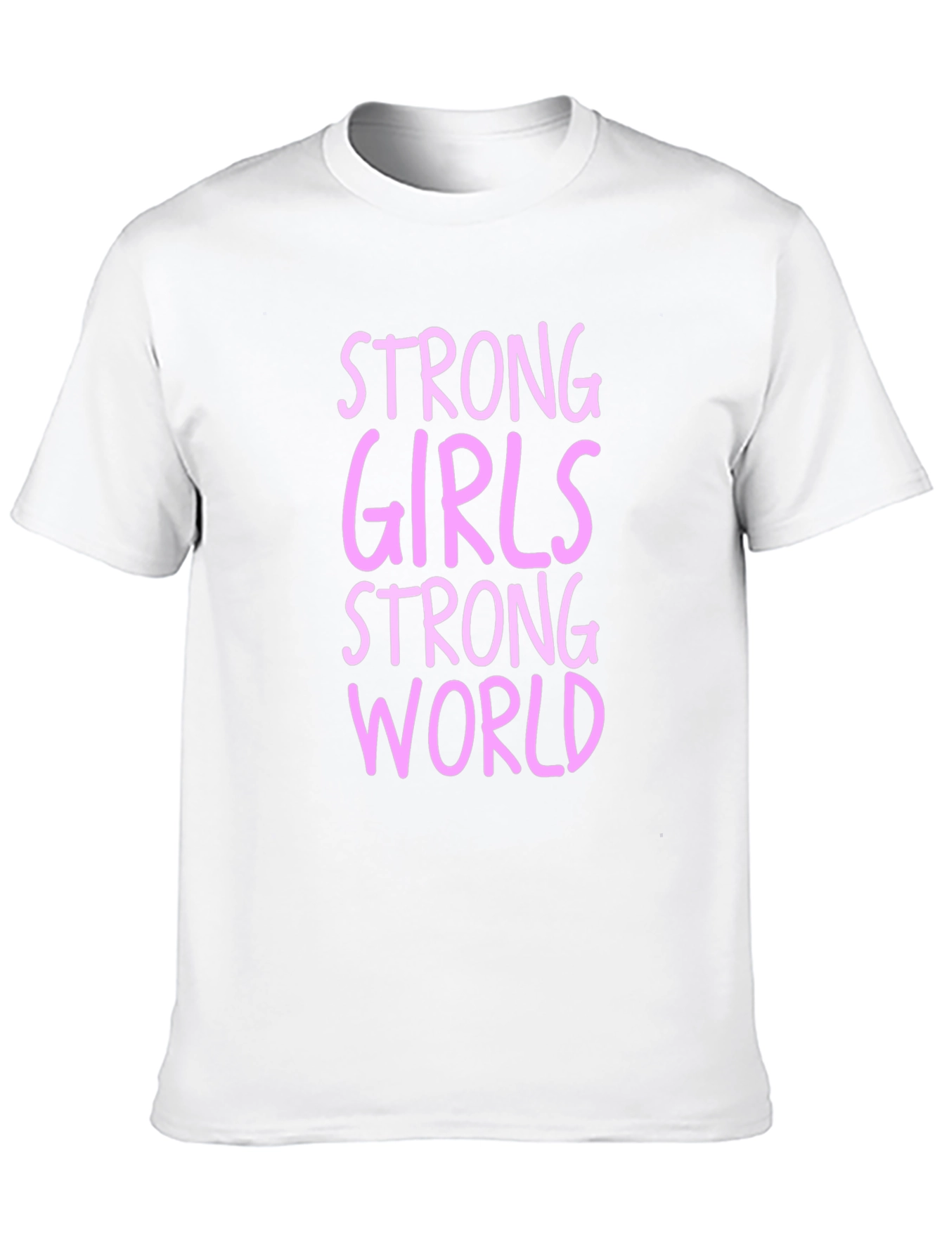 Strong Girls Strong World Graphic Tee