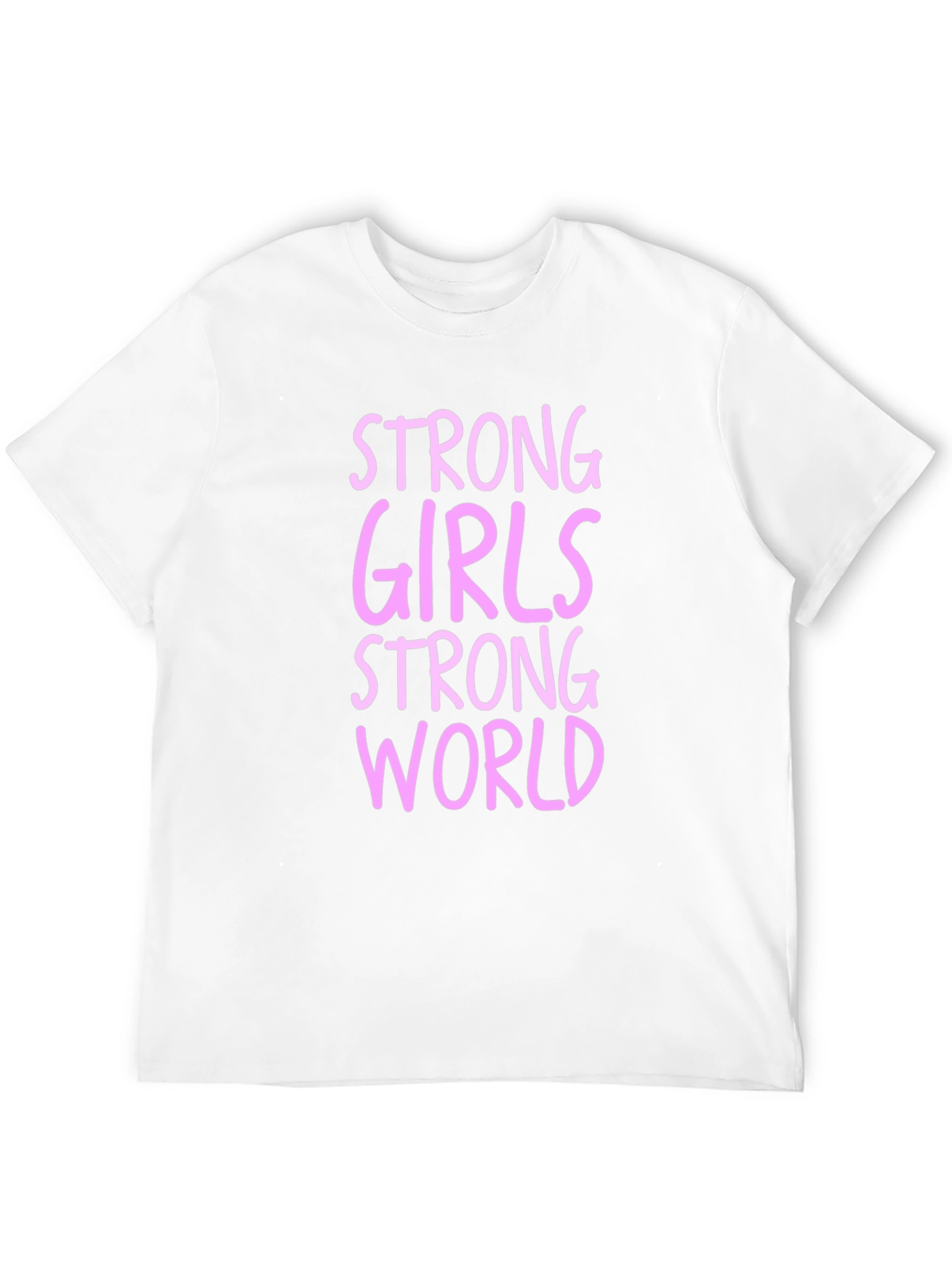Strong Girls Strong World Graphic Tee