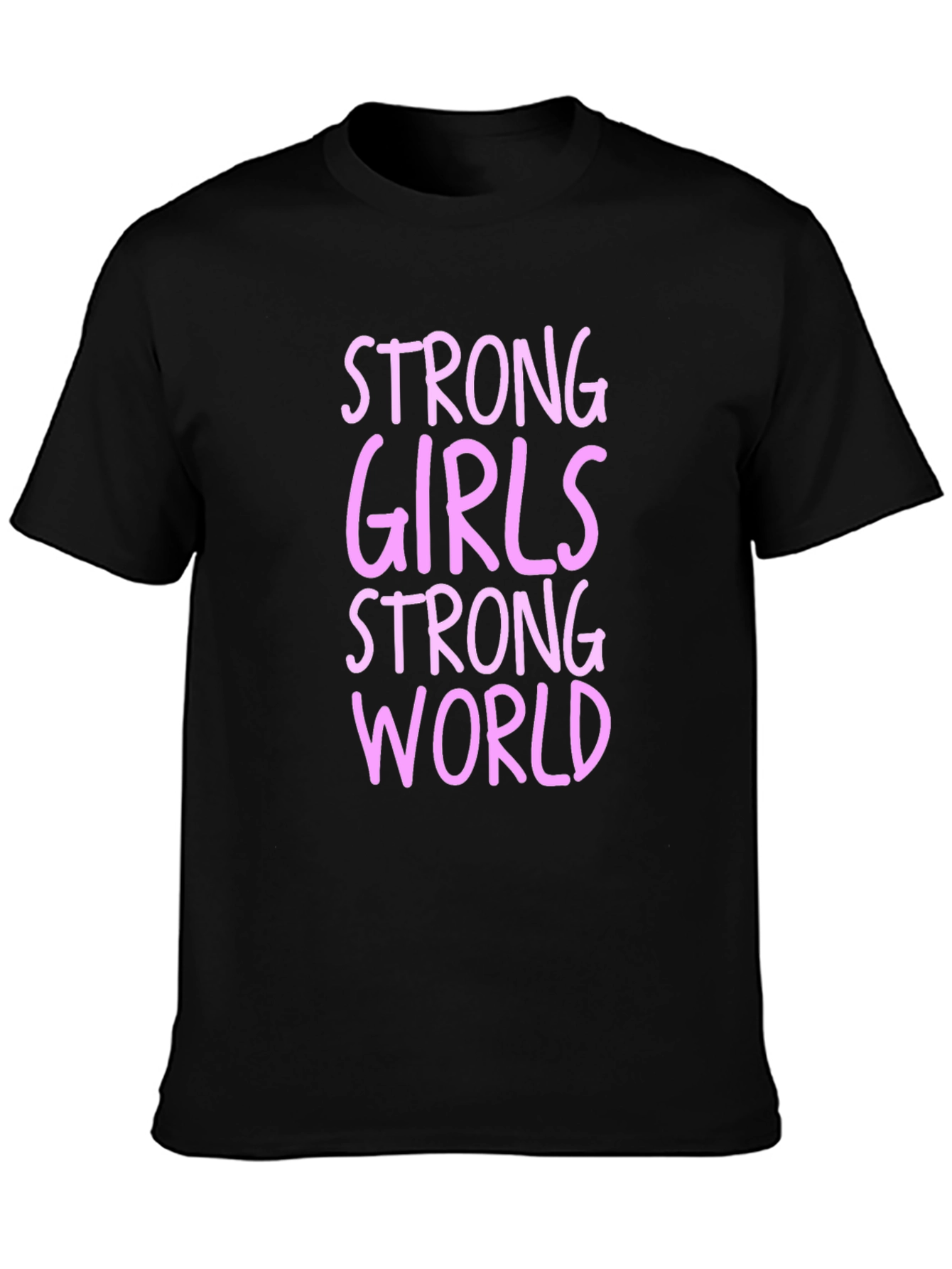 Strong Girls Strong World Graphic Tee