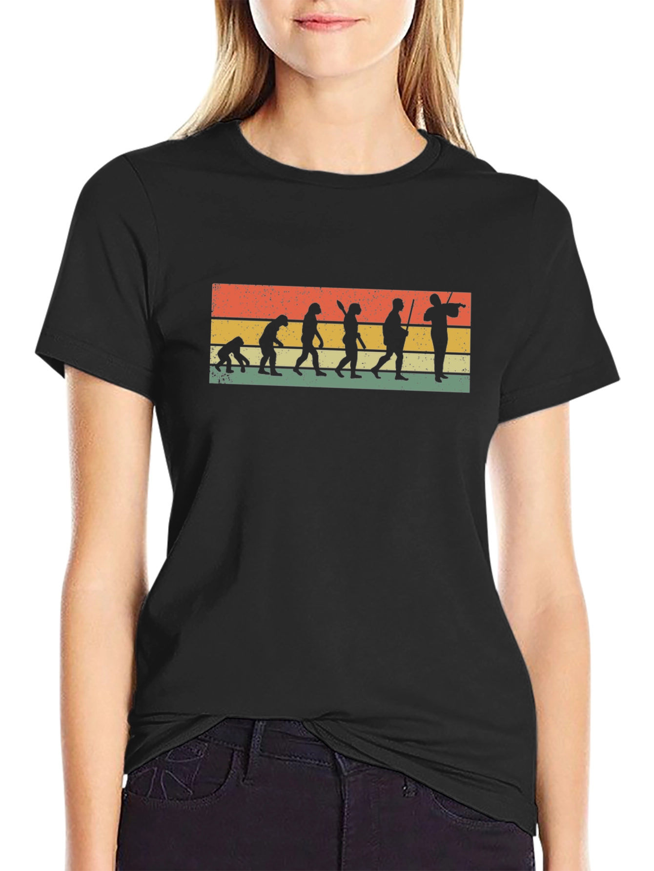 Violin Evolution T-Shirt - Musician Tee