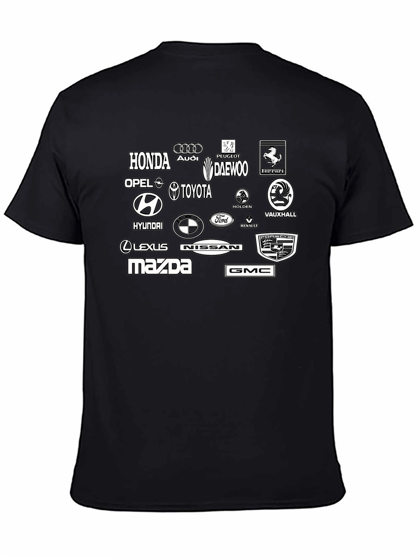 Car Brands Graphic T-Shirt