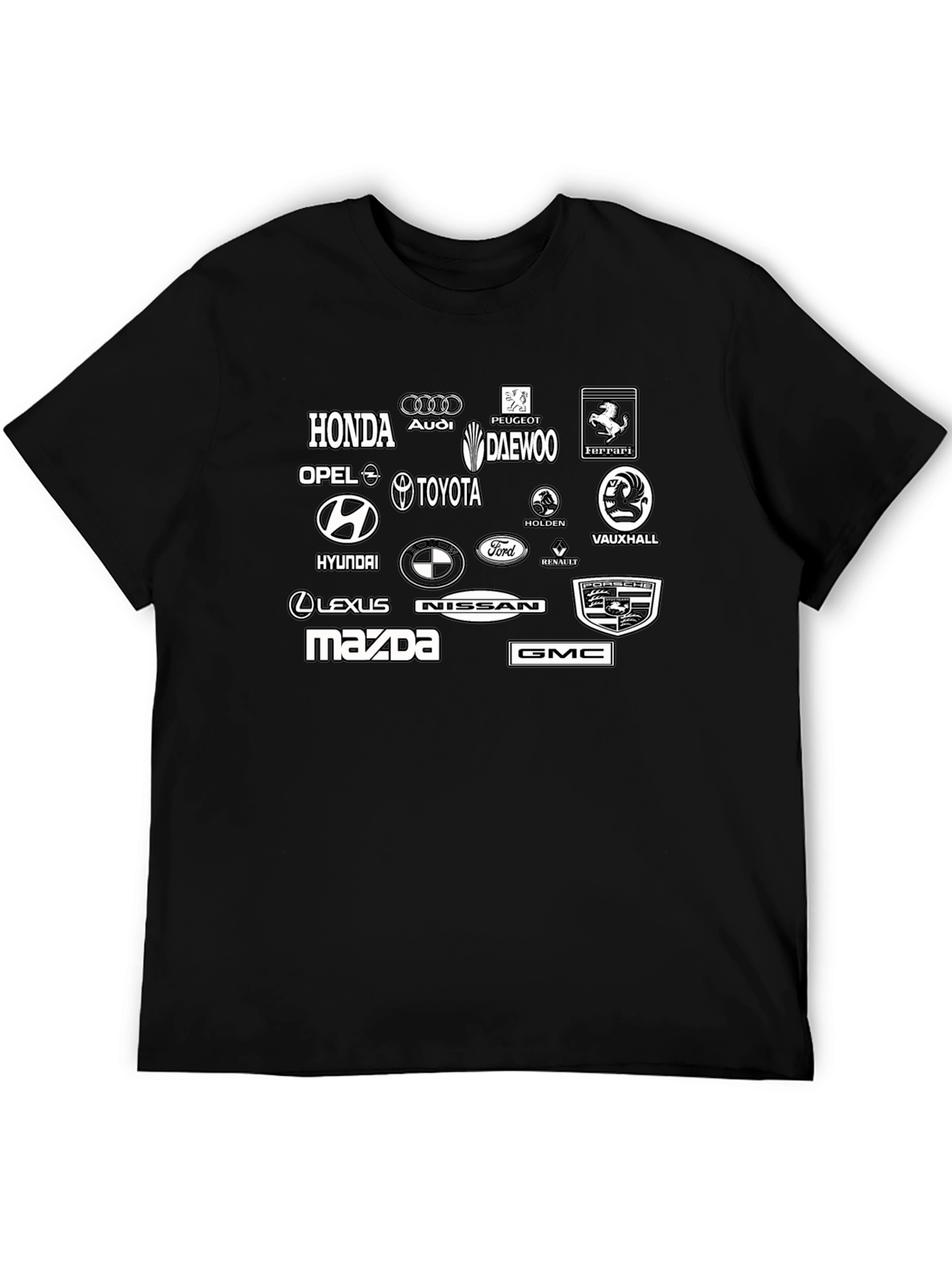 Car Brands Graphic T-Shirt