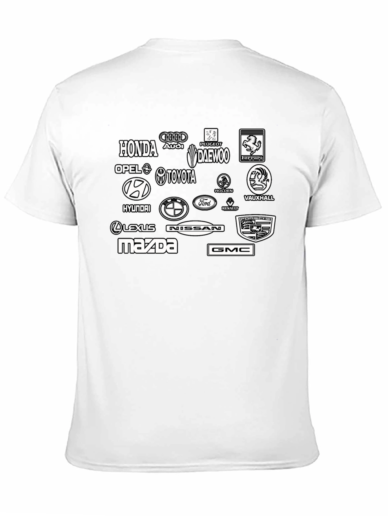 Car Brands Graphic T-Shirt