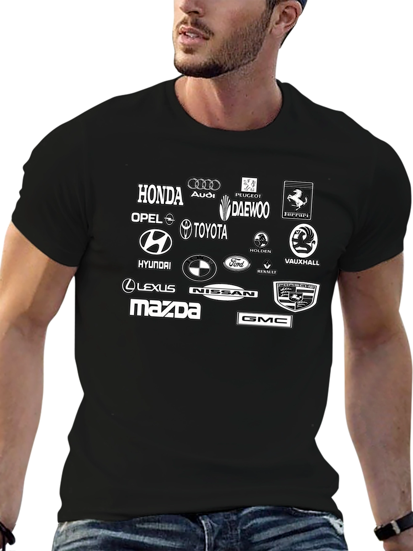 Car Brands Graphic T-Shirt