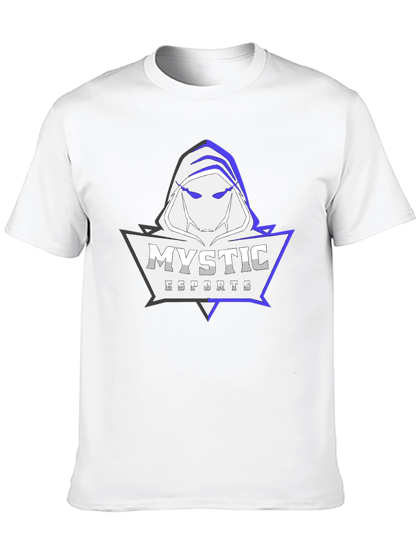 Mystic Esports Graphic Print Black T-Shirt