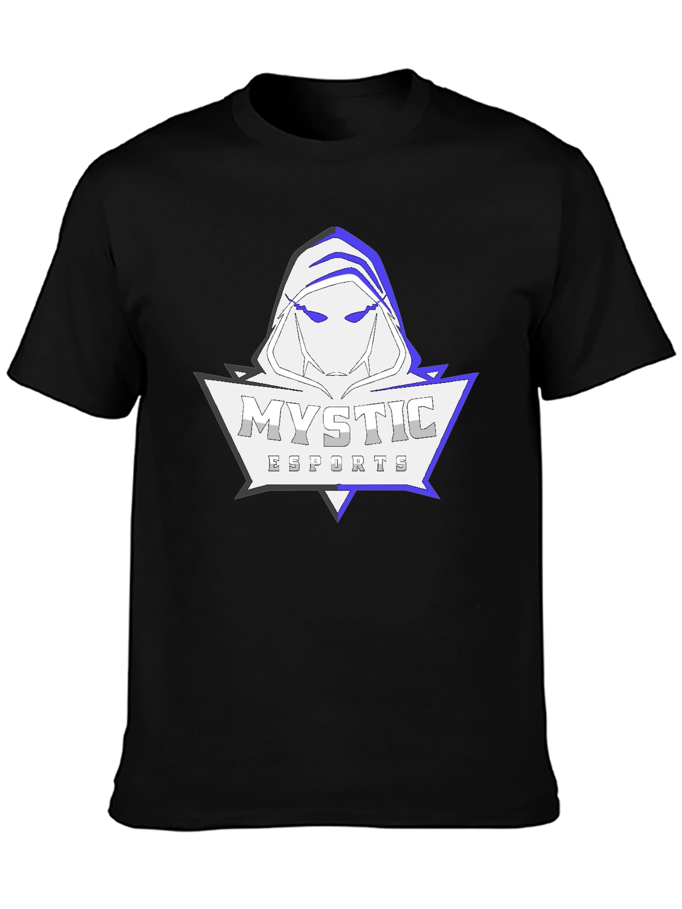 Mystic Esports Graphic Print Black T-Shirt